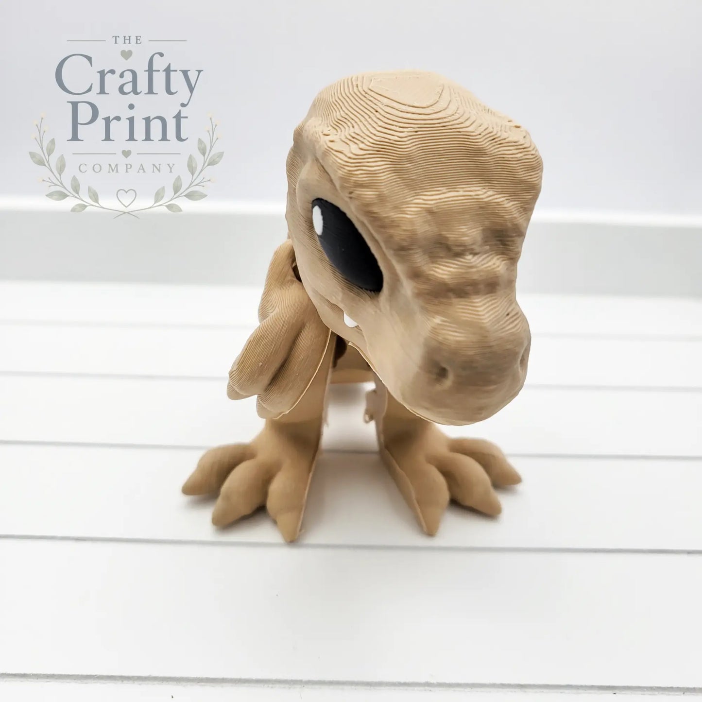3D Printed Fully Articulated T-Rex Dinosaur