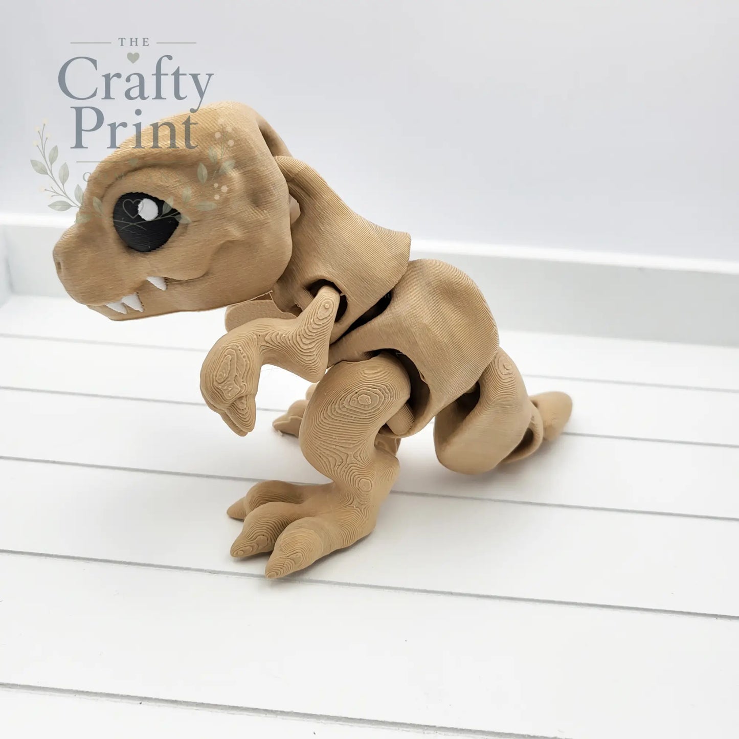 3D Printed Fully Articulated T-Rex Dinosaur