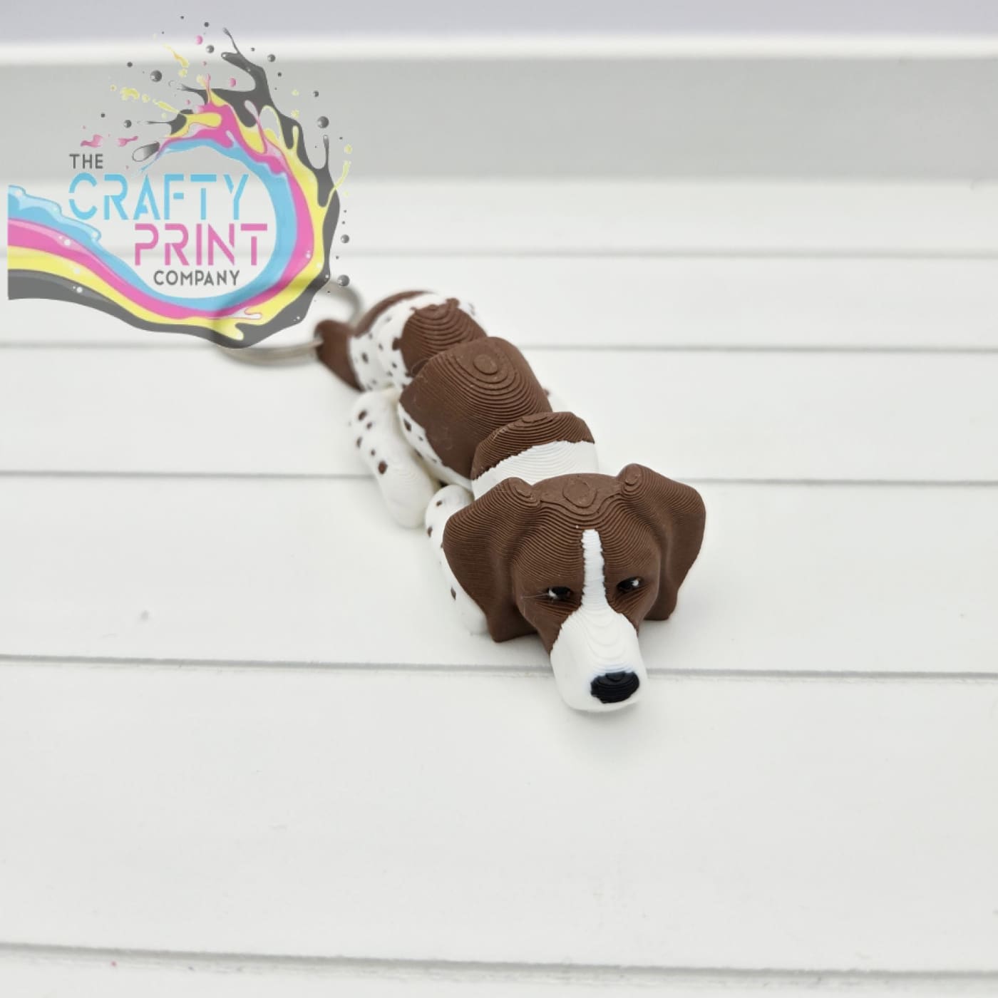 3D Printed German Shorthaired Pointer Articulated Flexi