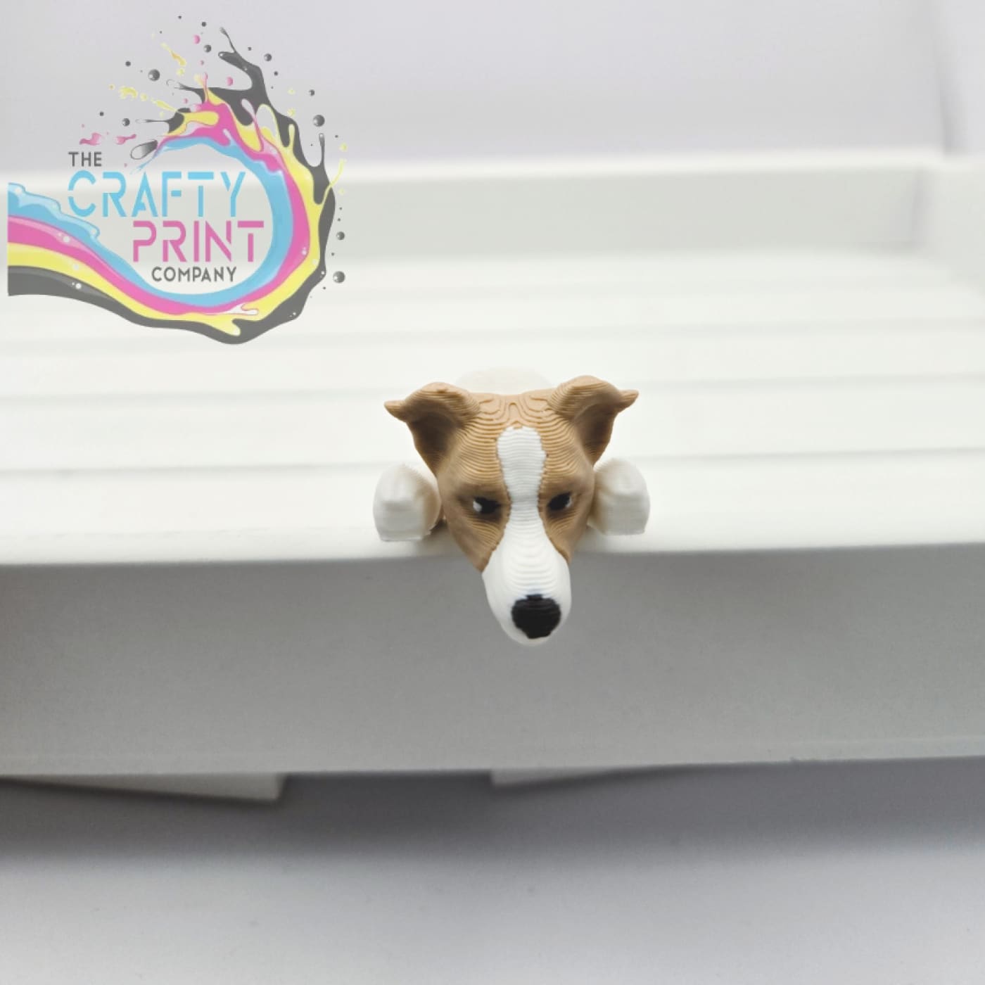 3D Printed Greyhound Dog Articulated Flexi Keyring/Fidget