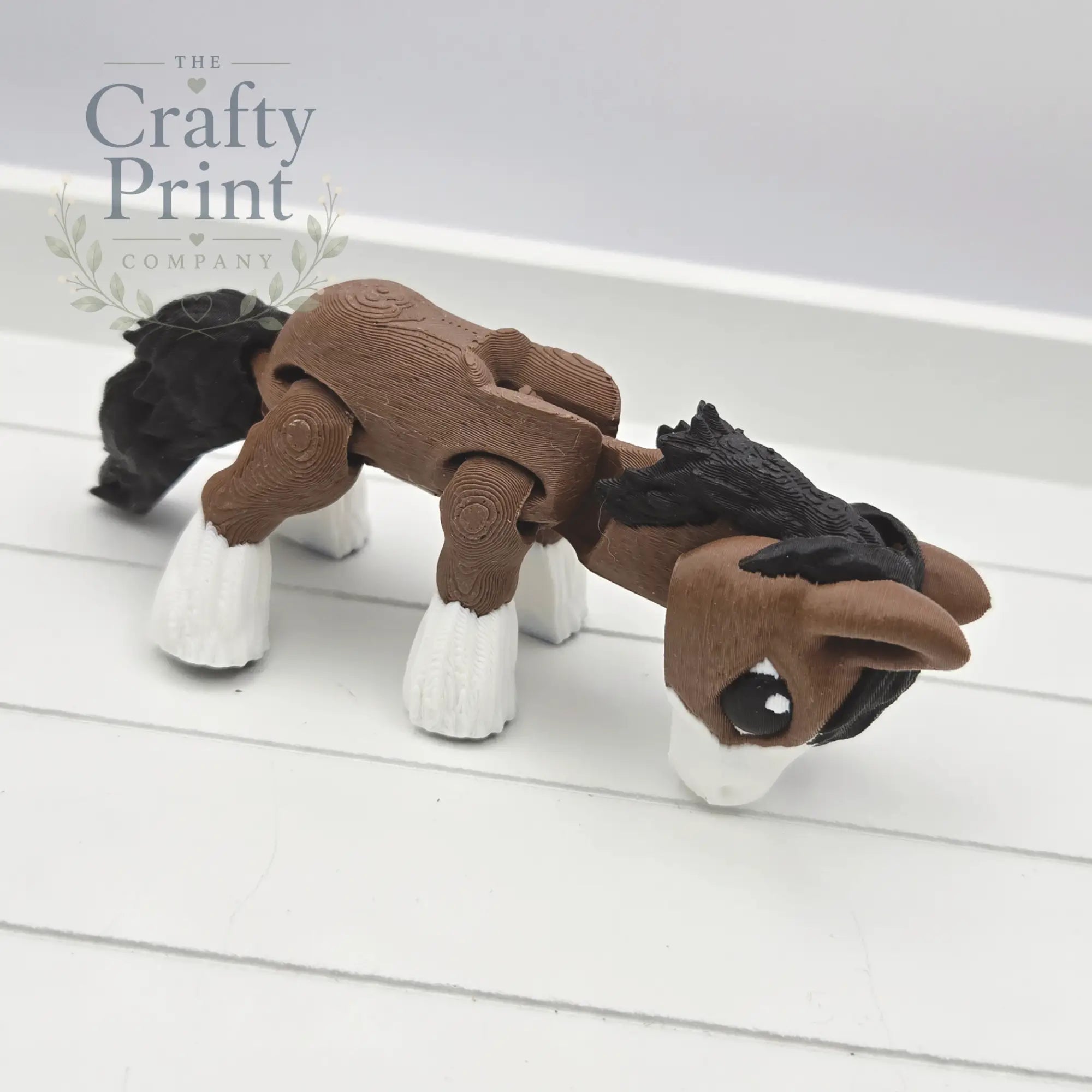 3D Printed Horse Articulated Fidget