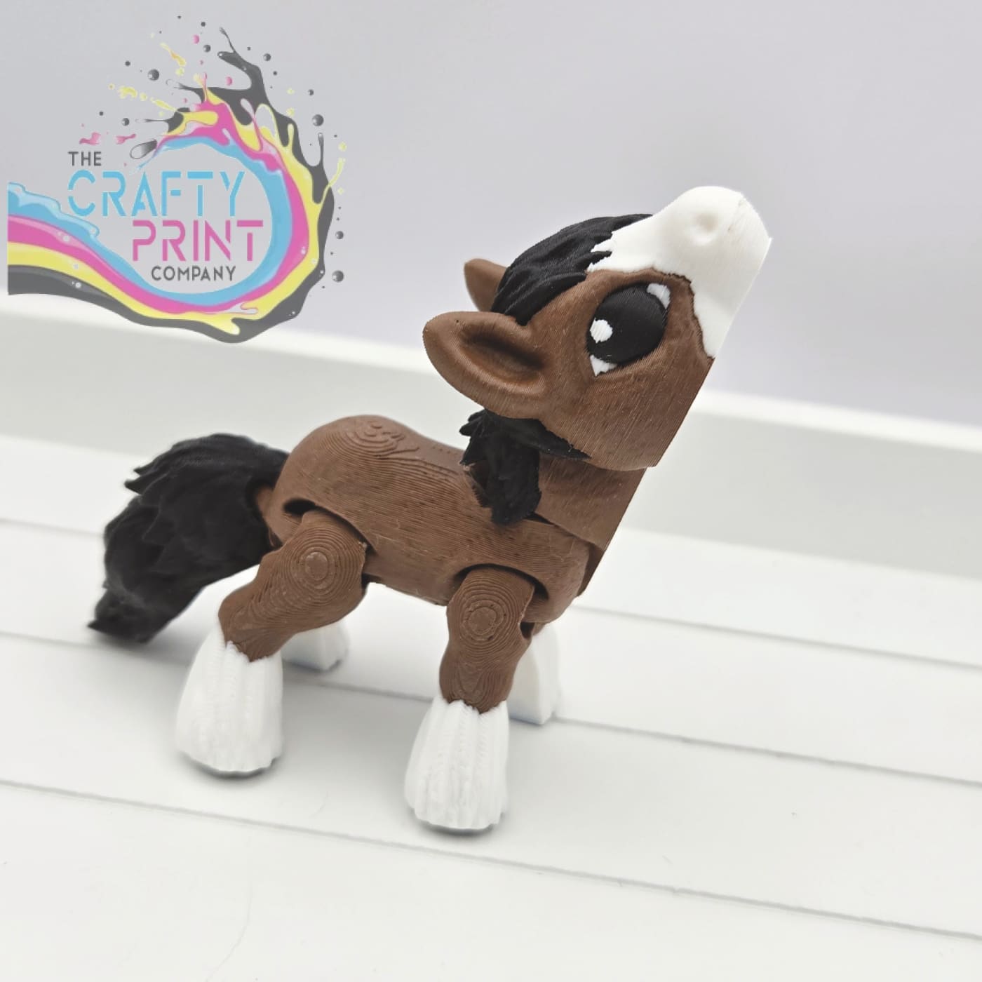 3D Printed Horse Articulated Fidget