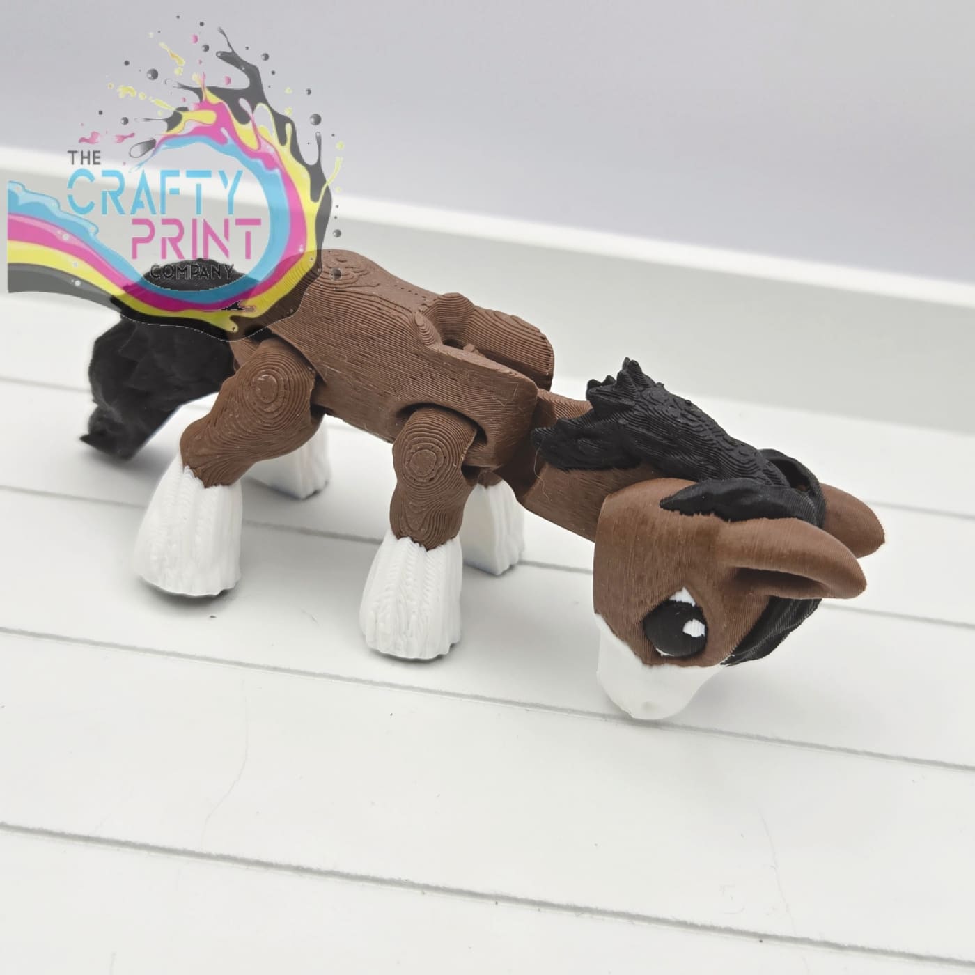 3D Printed Horse Articulated Fidget