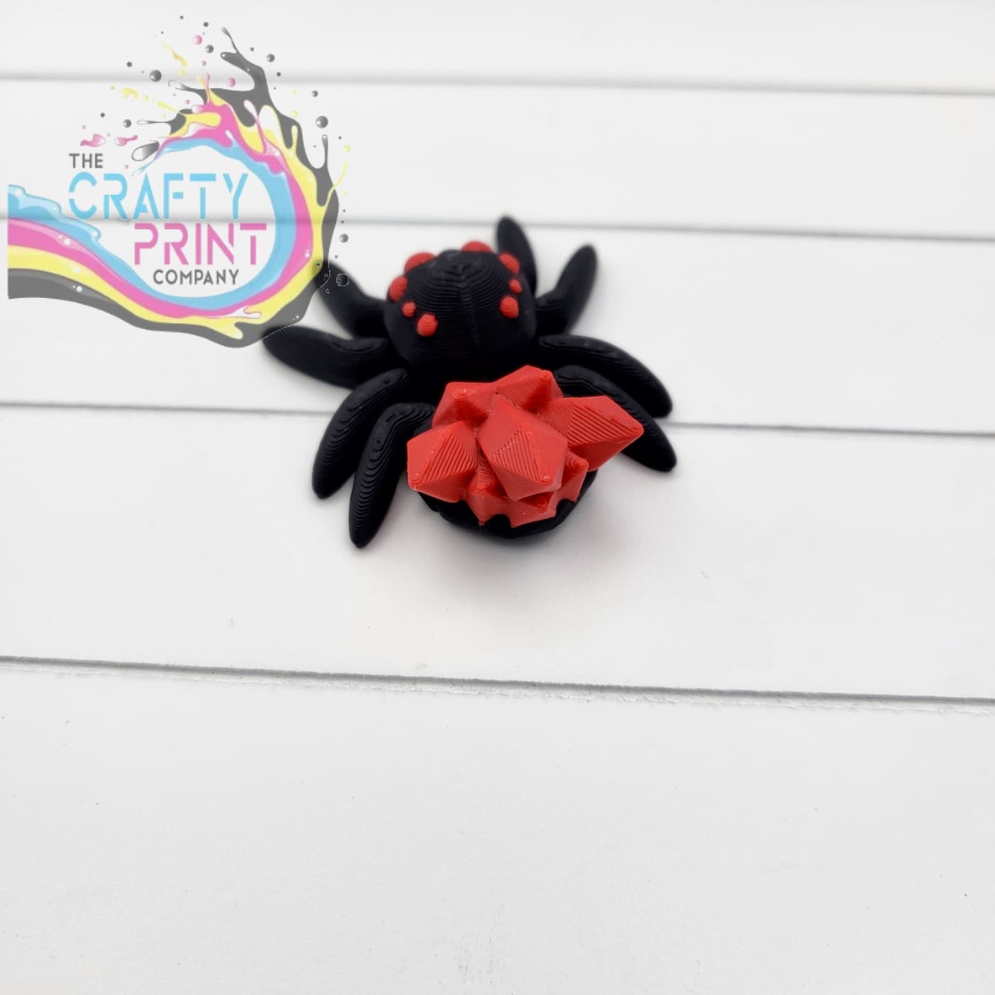 3D Printed Mini Crystal Spider - Home & Garden > Decor