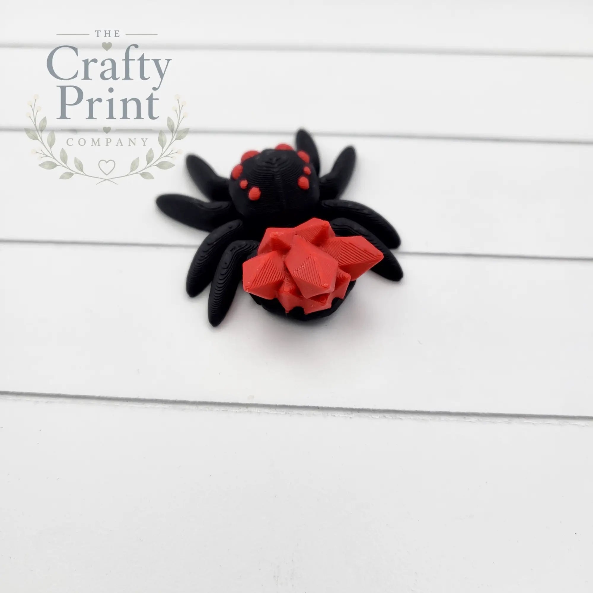 3D Printed Mini Crystal Spider - Home & Garden > Decor