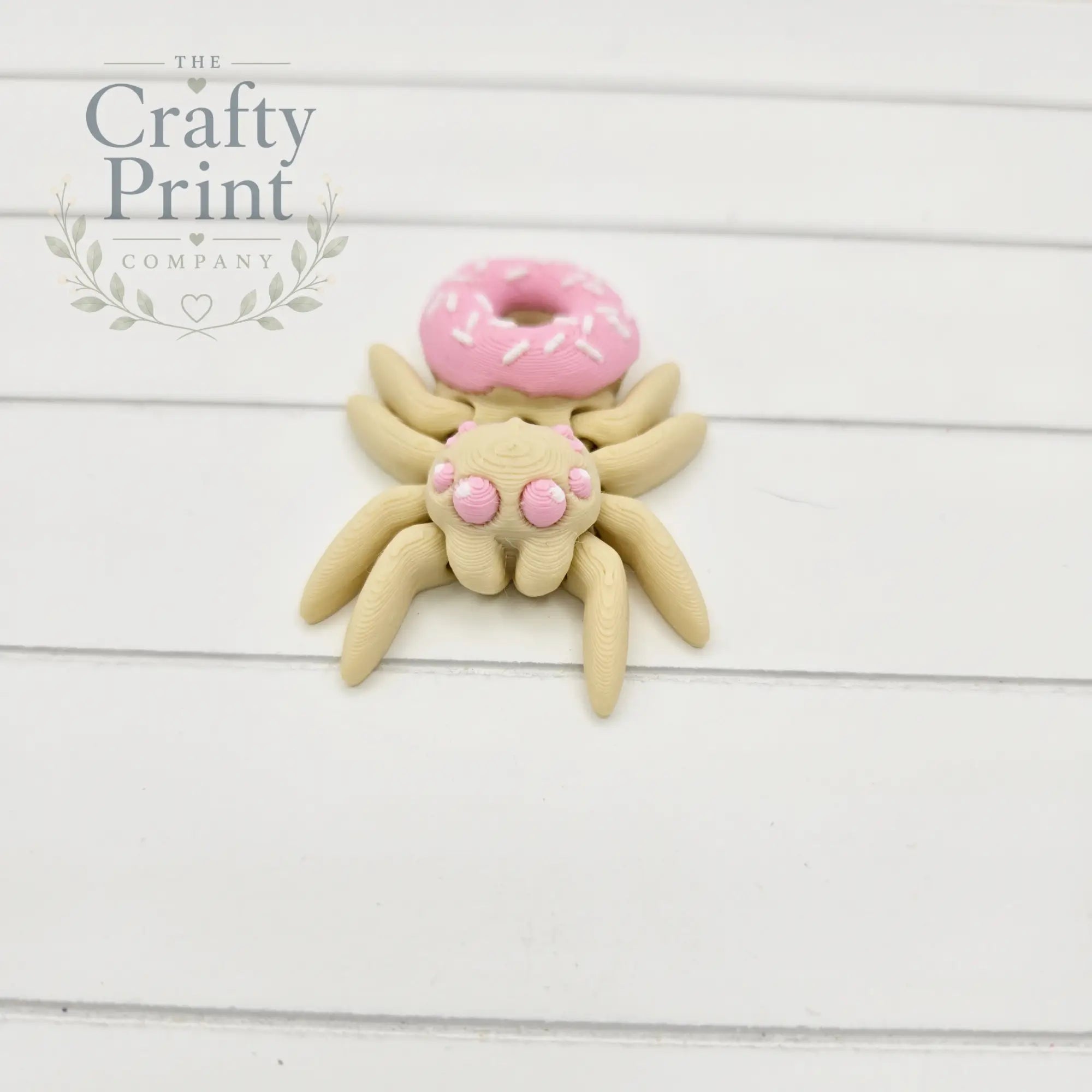 3D Printed Mini Donut Spider - Home & Garden > Decor