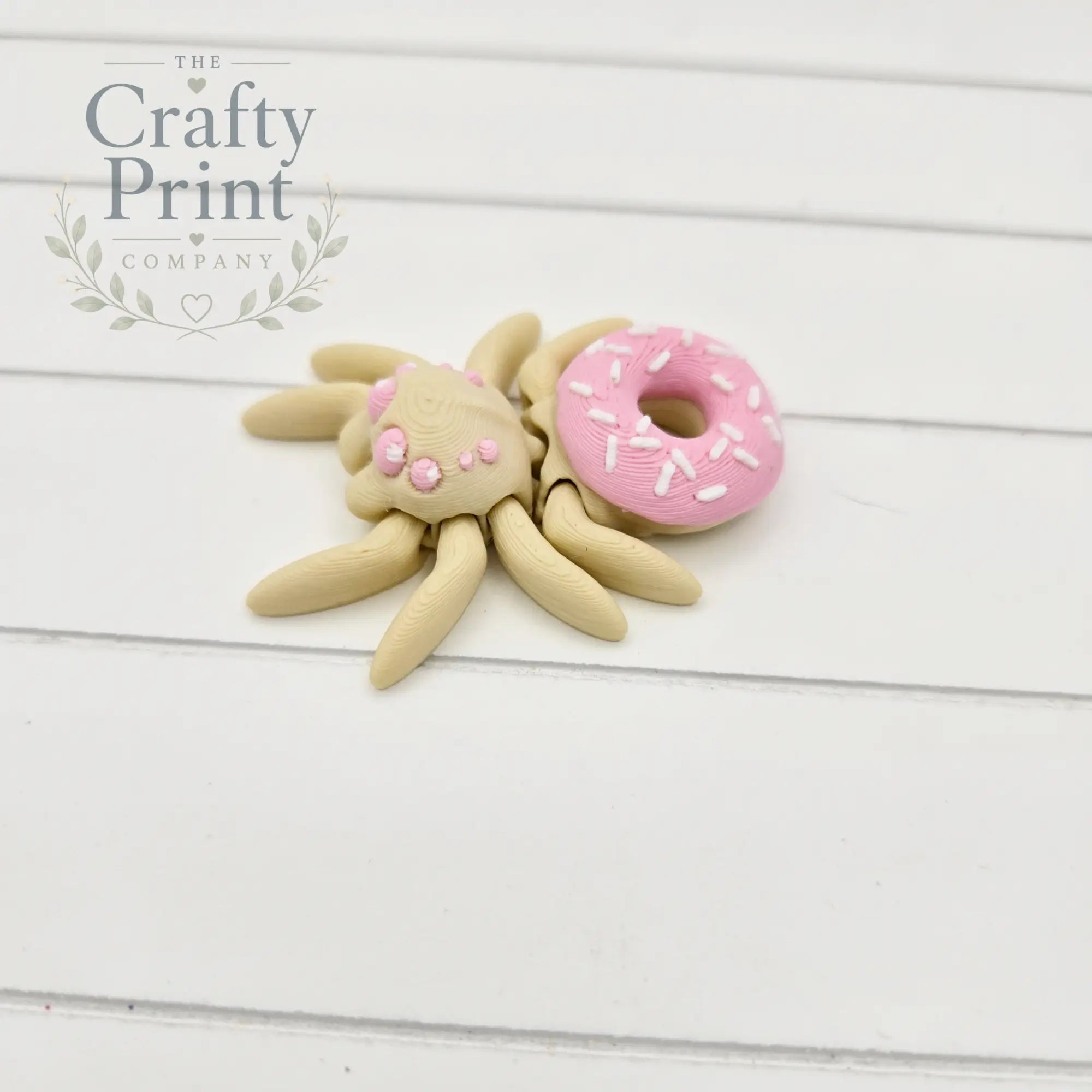 3D Printed Mini Donut Spider - Home & Garden > Decor