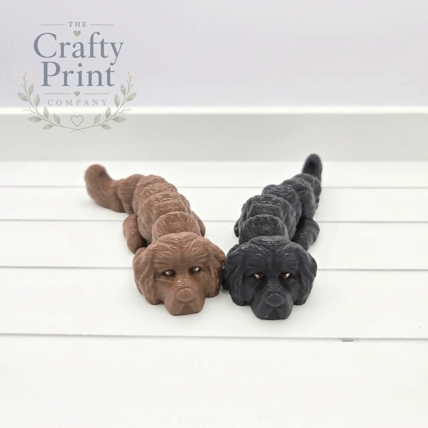 3D Printed Newfoundland Dog Articulated Flexi