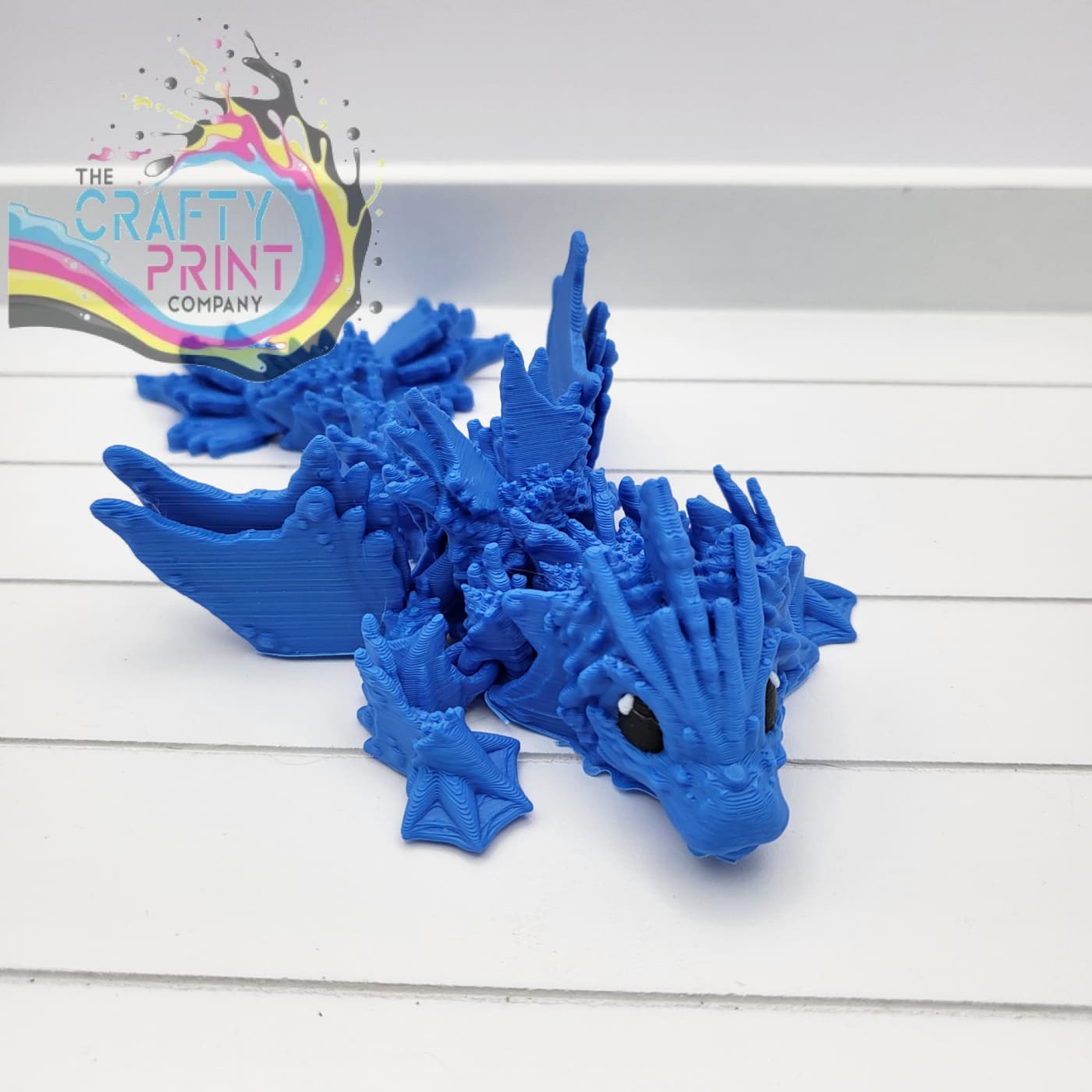3D Printed Ocean Tadling Dragon in Egg