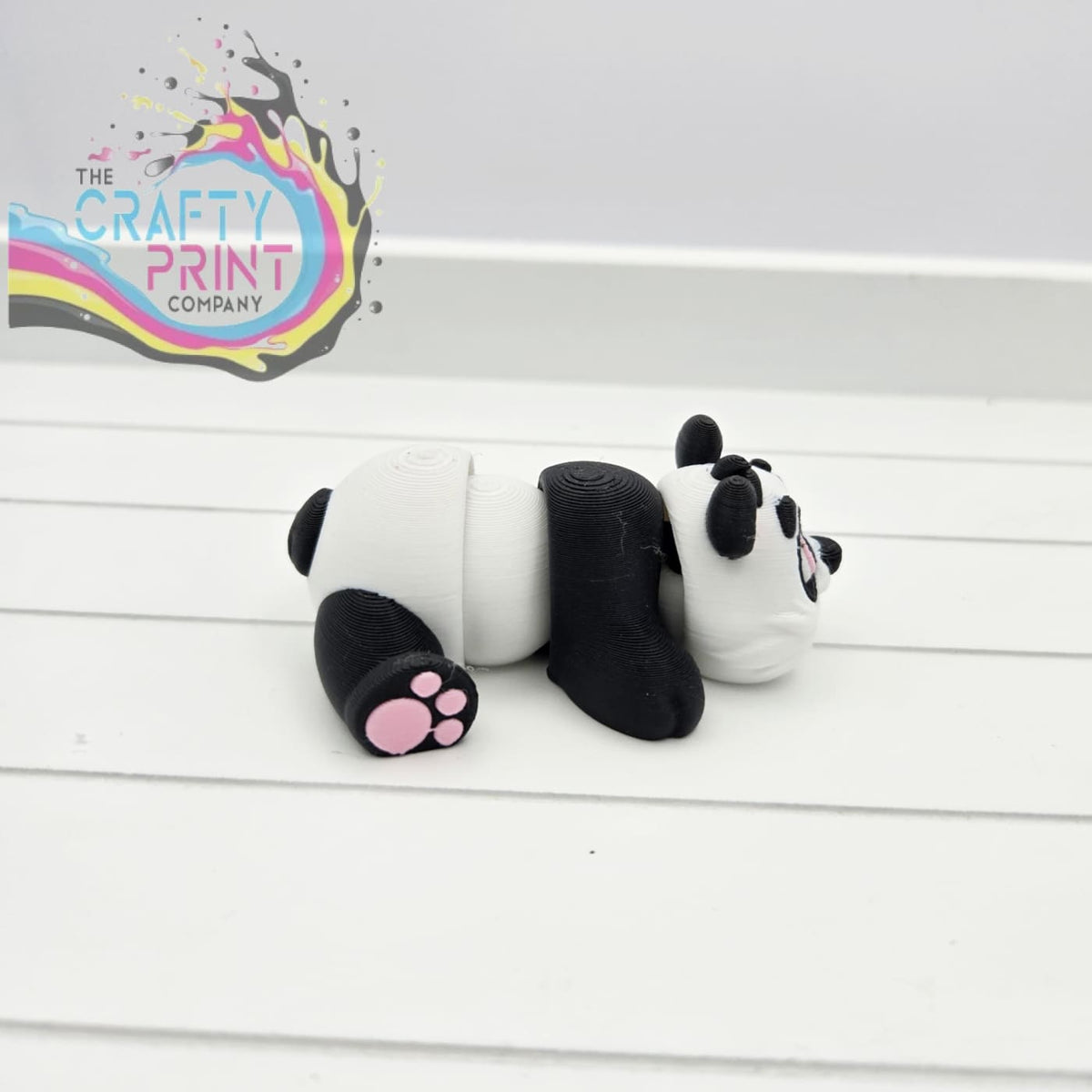 3D Printed Panda Articulated Flexi Keyring/Fidget – The Crafty Print ...