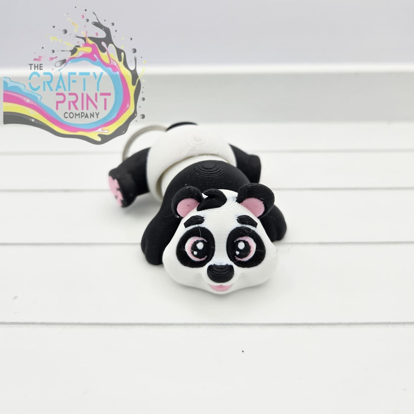 3D Printed Panda Articulated Flexi Keyring/Fidget – The Crafty Print ...