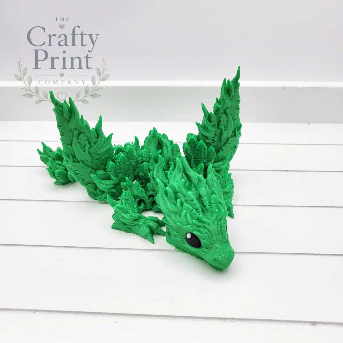 3D Printed Phoenix Dragon - Green
