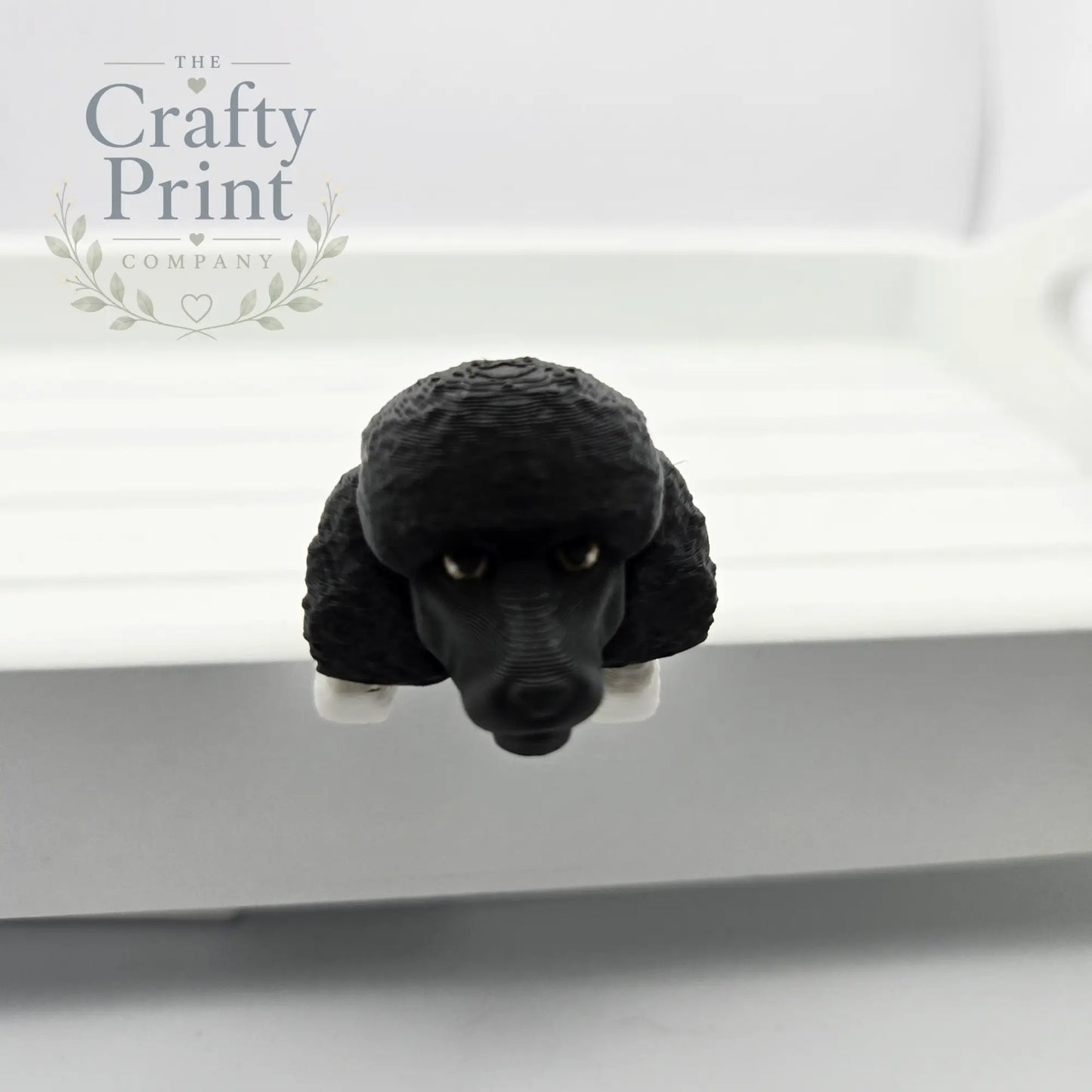 3D Printed Poodle Dog Articulated Flexi Keyring/Fidget