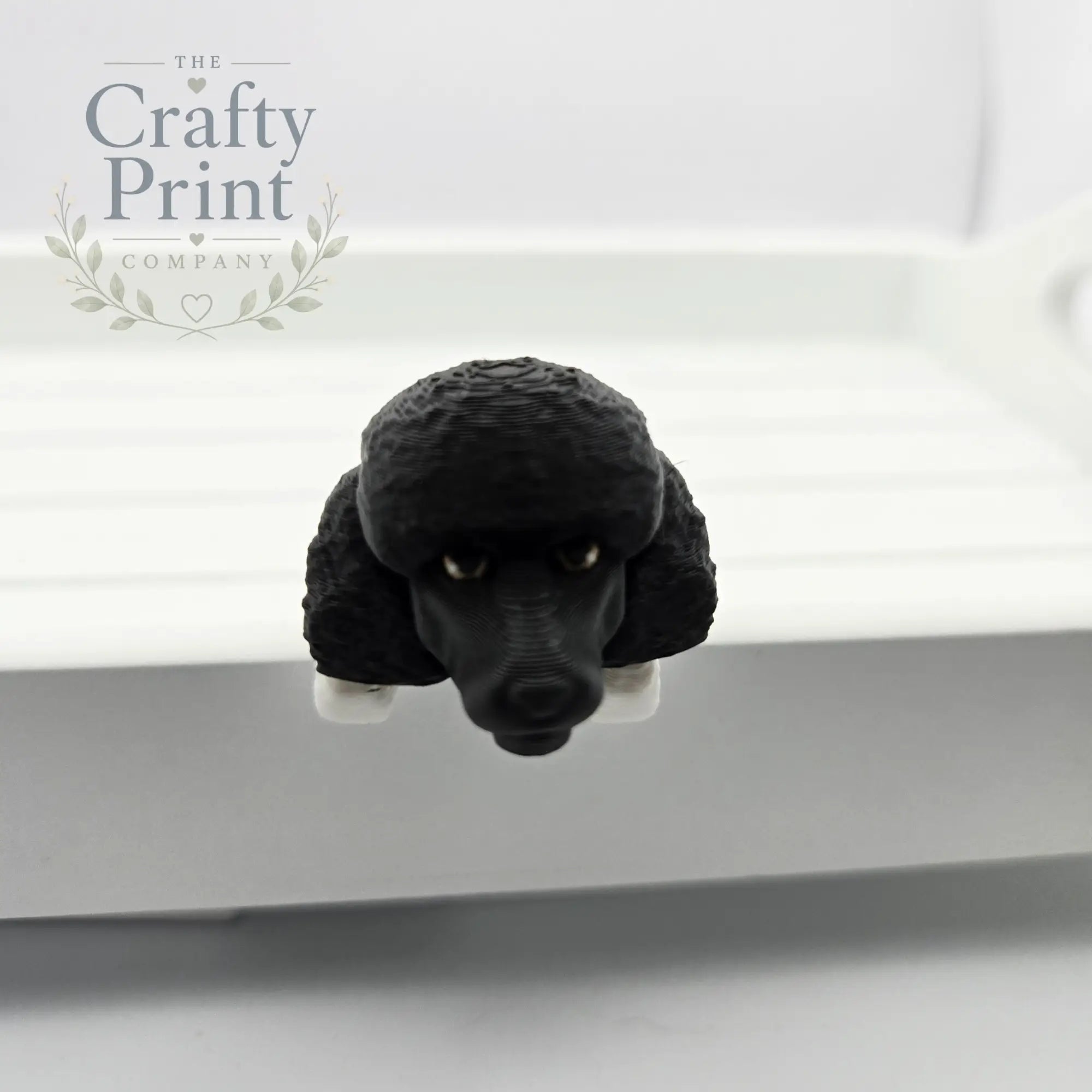3D Printed Poodle Dog Articulated Flexi Keyring/Fidget