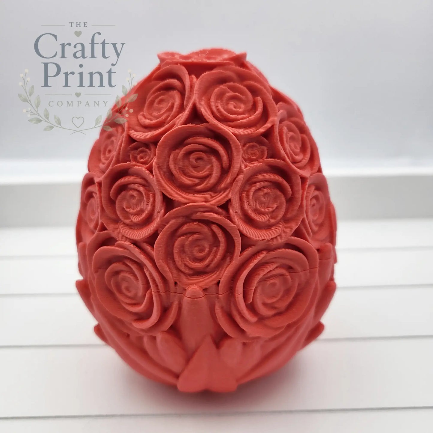 3D Printed Rose Dragon and Egg