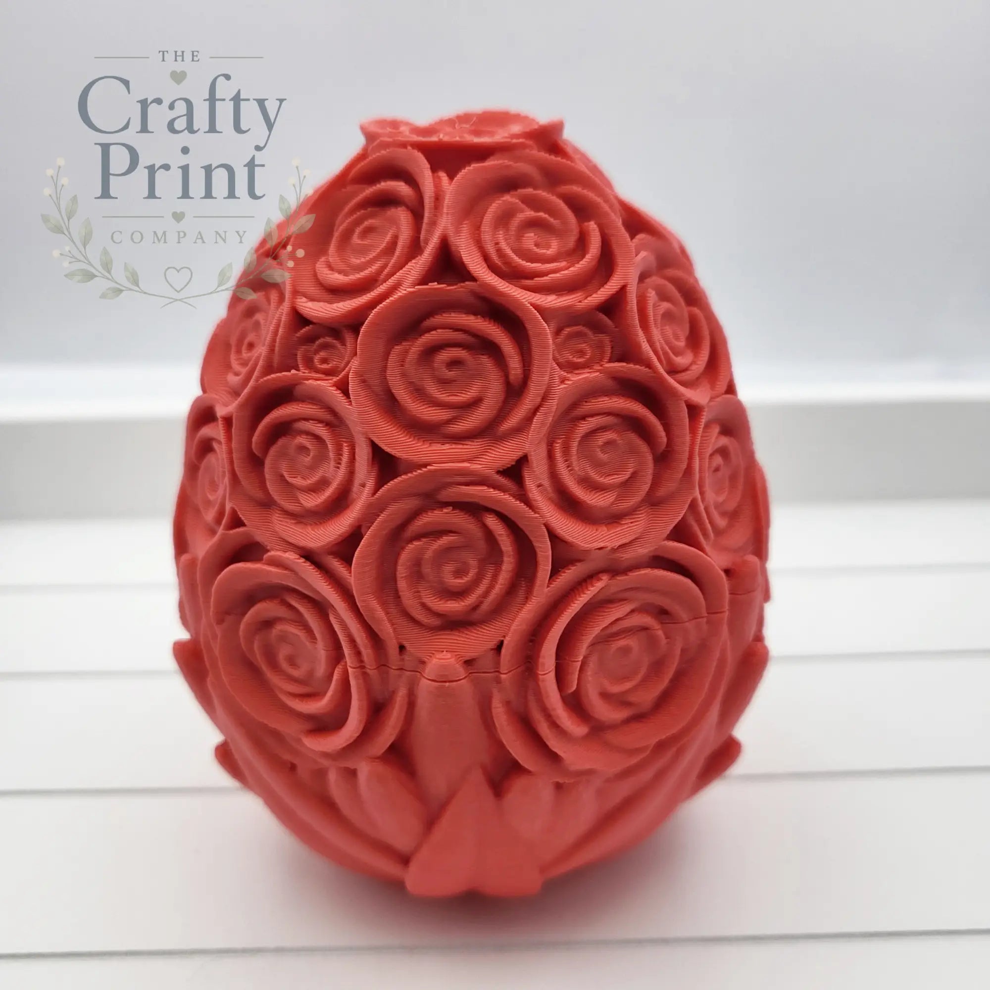 3D Printed Rose Dragon and Egg