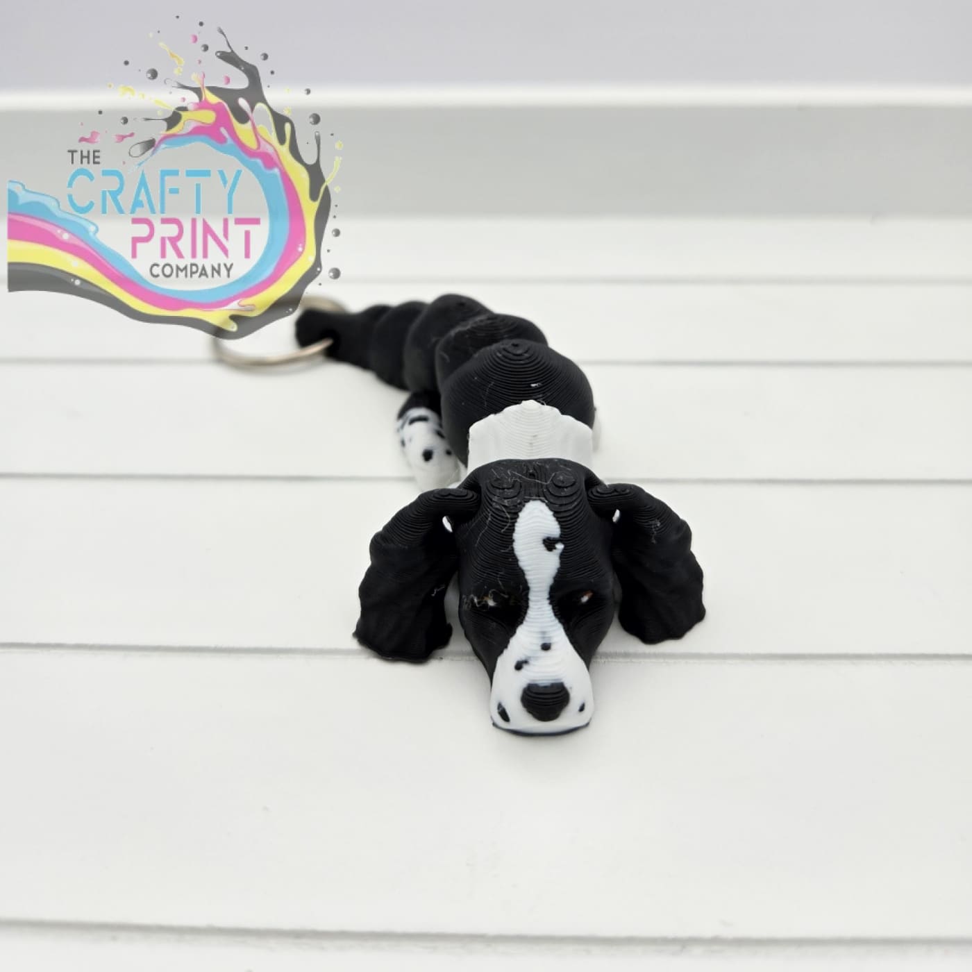 3D Printed Springer Spaniel Articulated Flexi