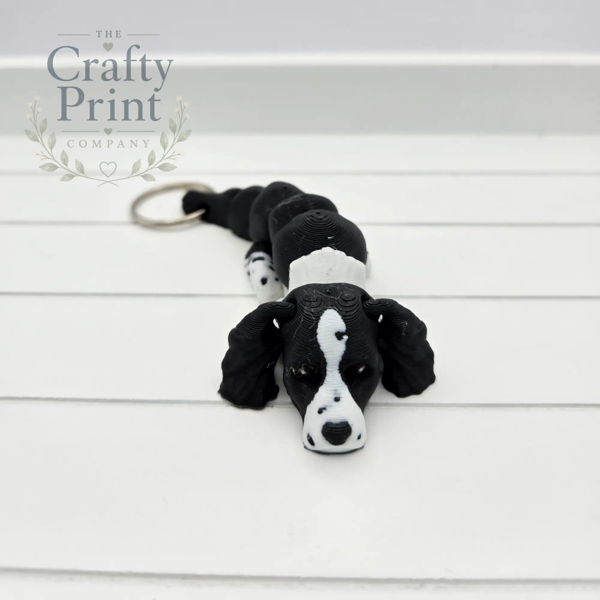 3D Printed Springer Spaniel Articulated Flexi