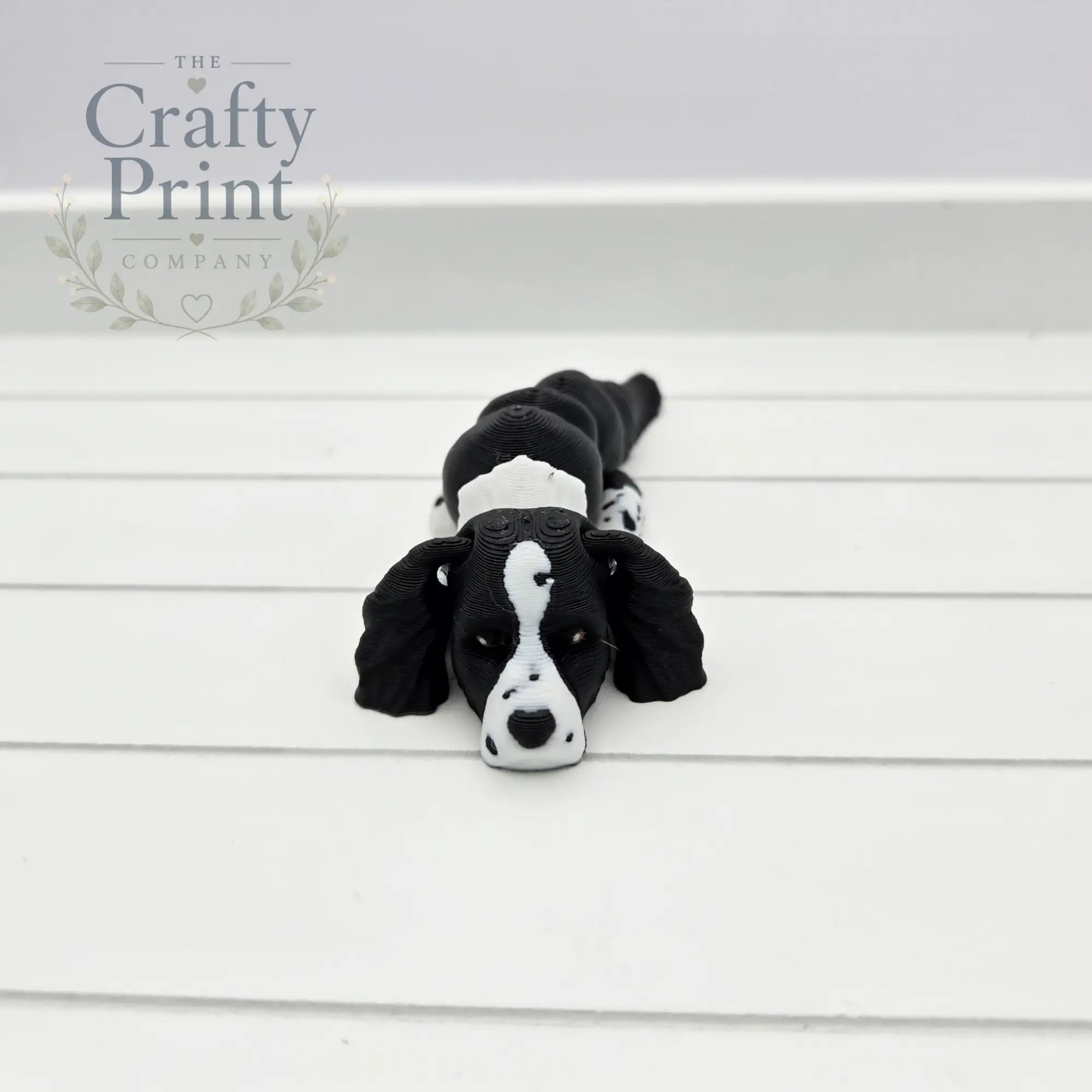 3D Printed Springer Spaniel Articulated Flexi