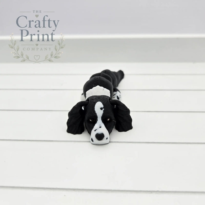 3D Printed Springer Spaniel Articulated Flexi