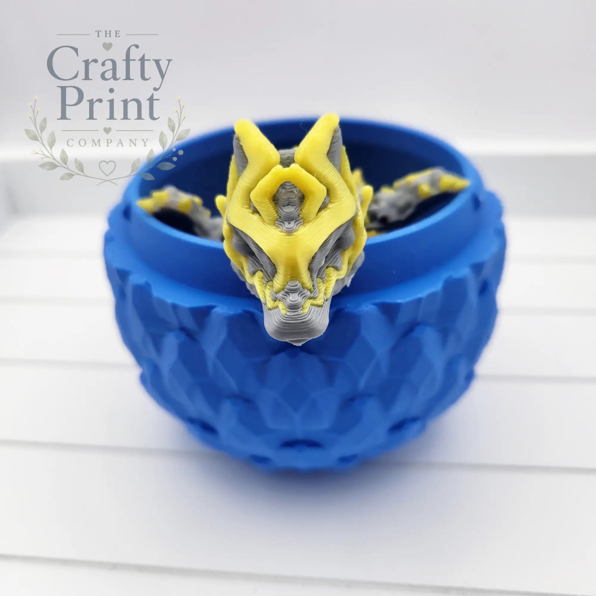 3D Printed Storm Dragon in Egg