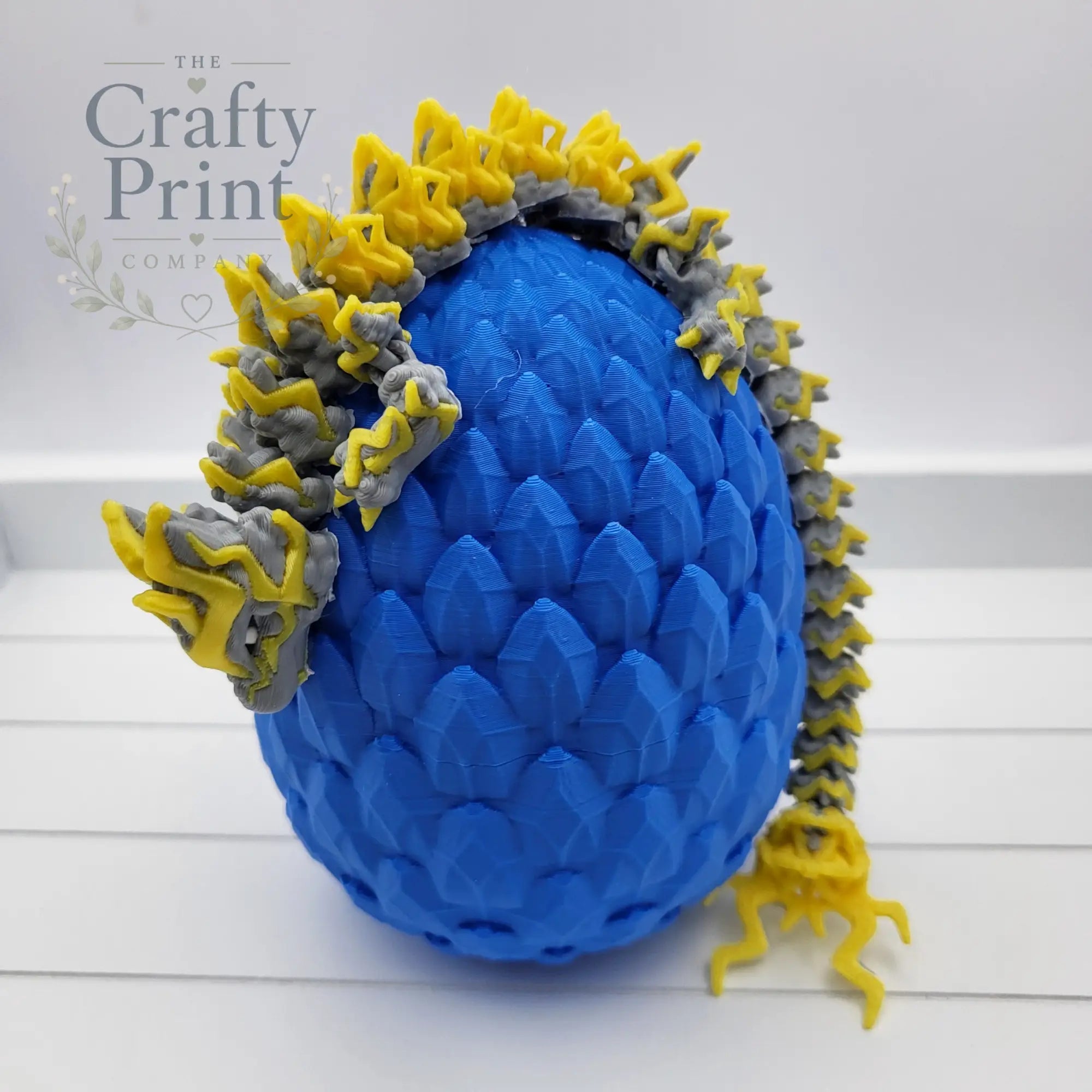 3D Printed Storm Dragon in Egg