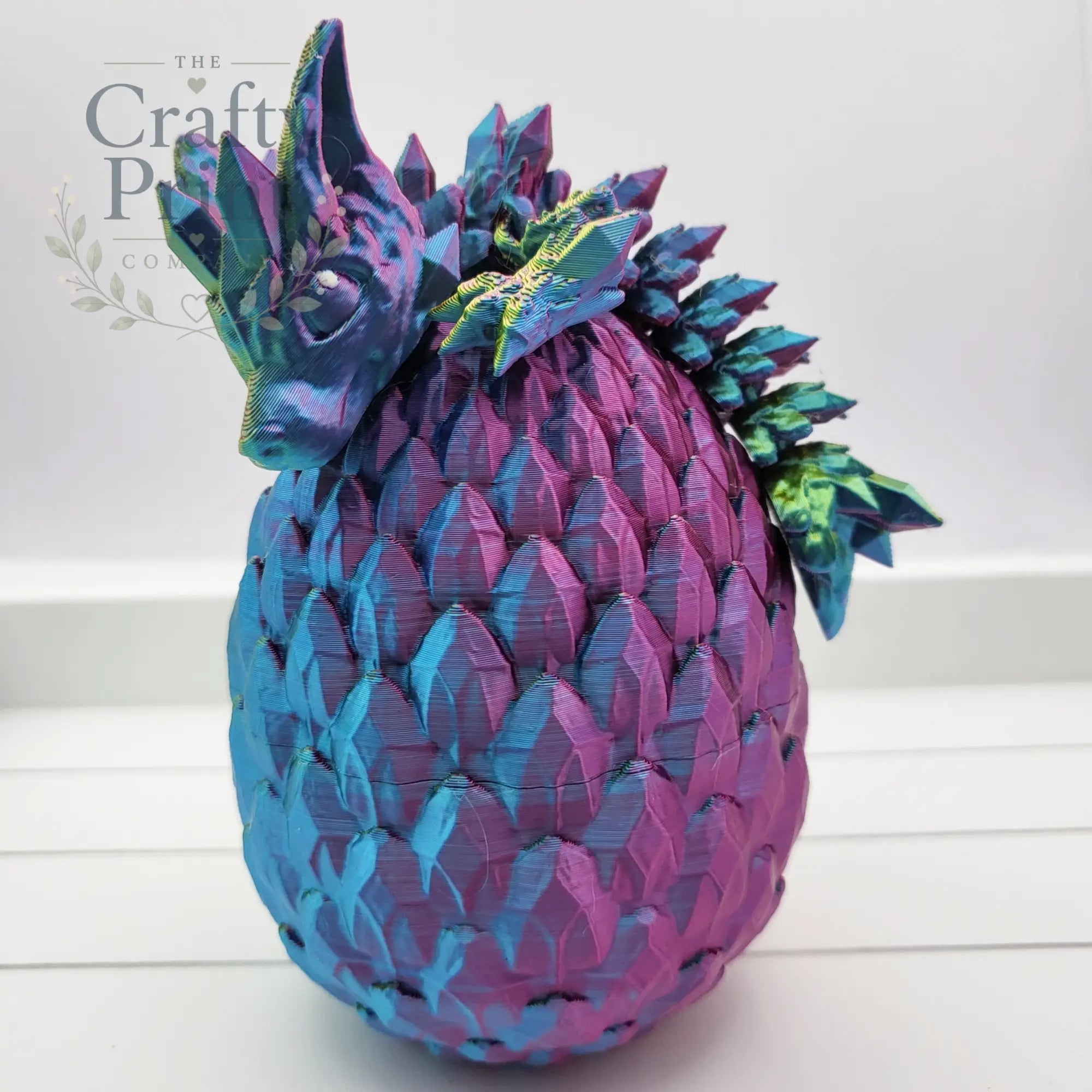 3D Printed Wolf Dragon and Egg