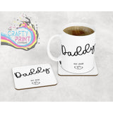 Mummy Est 2026 / Daddy Gift Set - Mug & Coaster - Giving