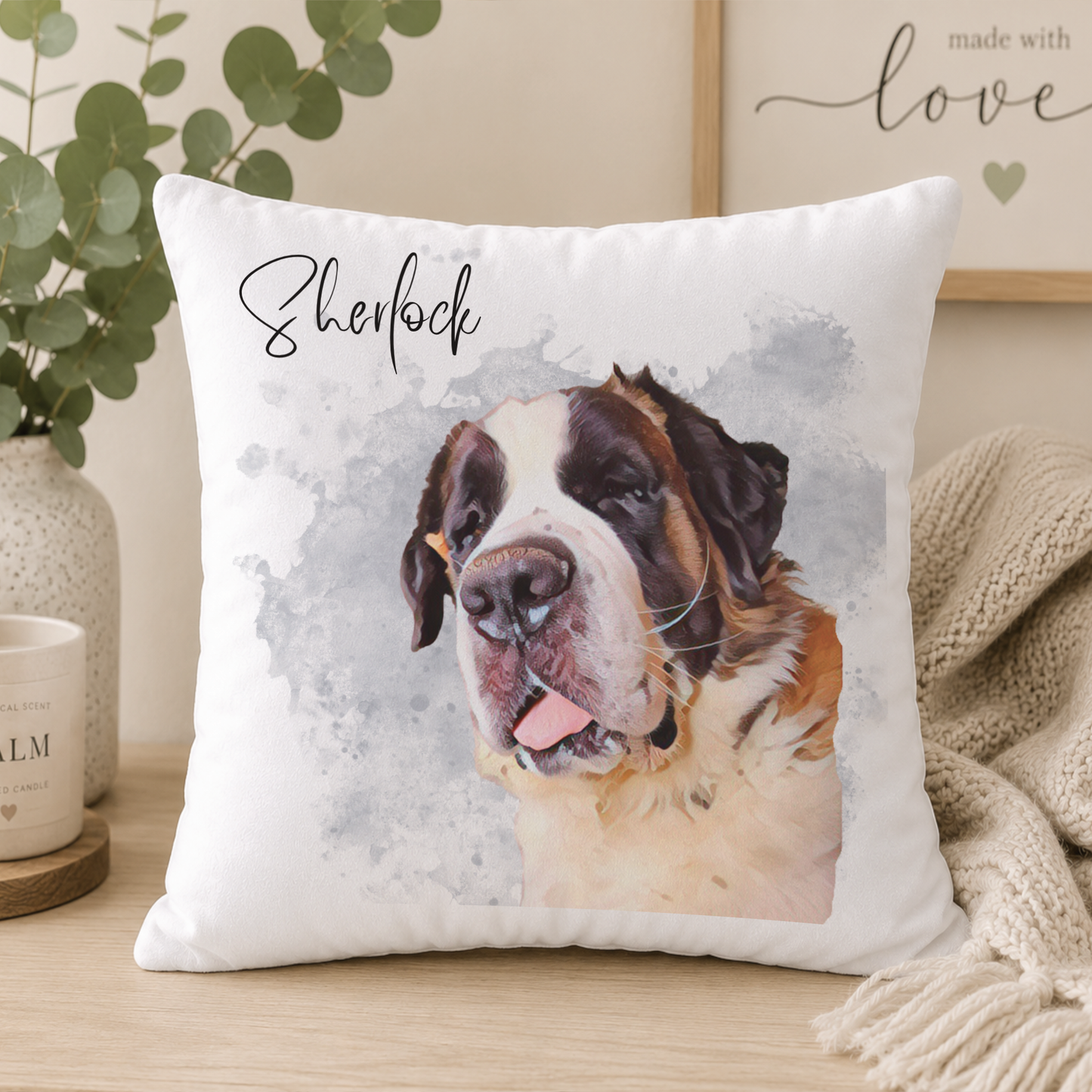 Custom Pet Photo Cushion