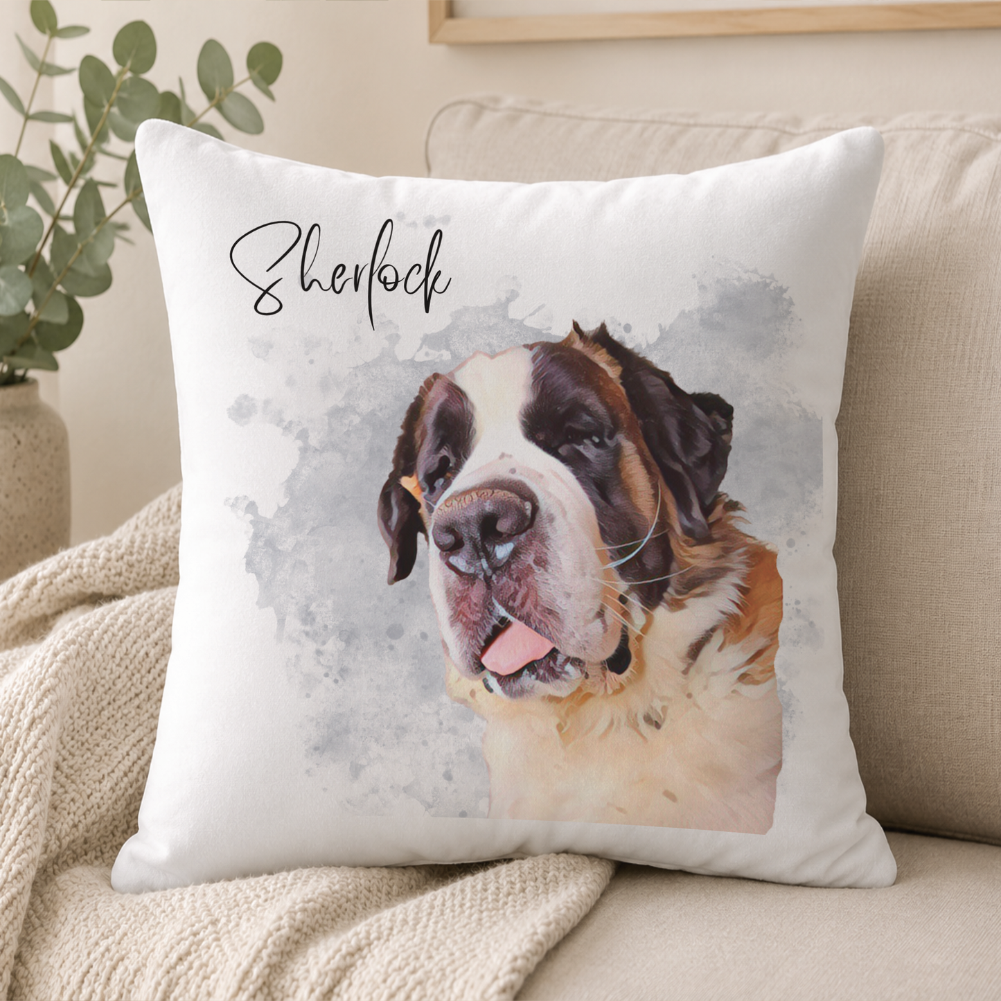 Custom Pet Photo Cushion