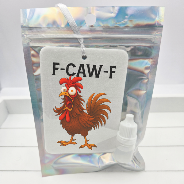 Rooster F-Caw-F Car Air Freshener