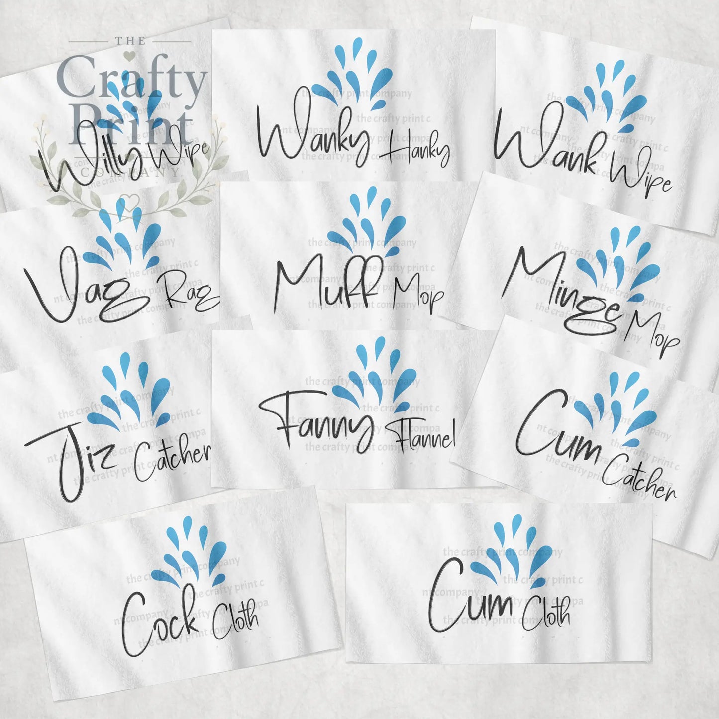 Adult Rude After Sex Flannels - Bath Towels & Washcloths