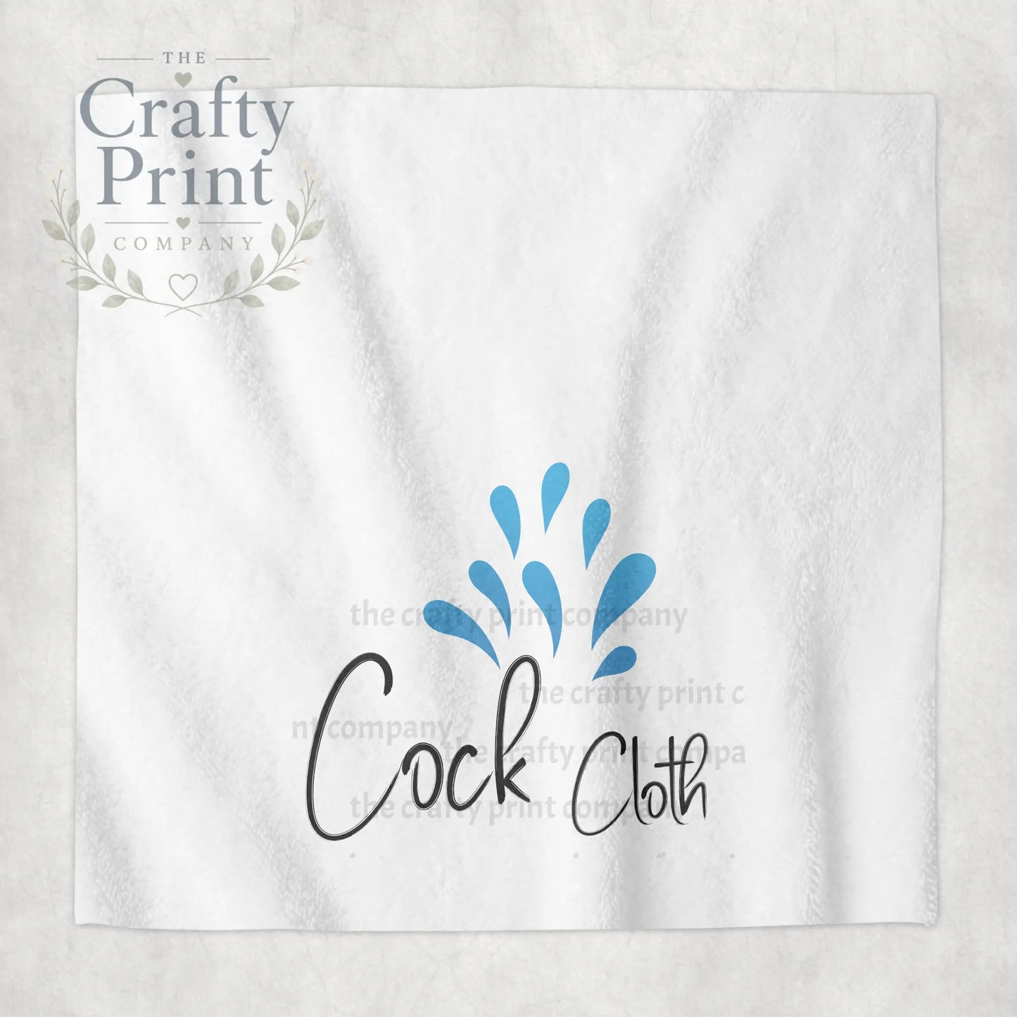 Adult Rude After Sex Flannels - Cock Cloth - Bath Towels &