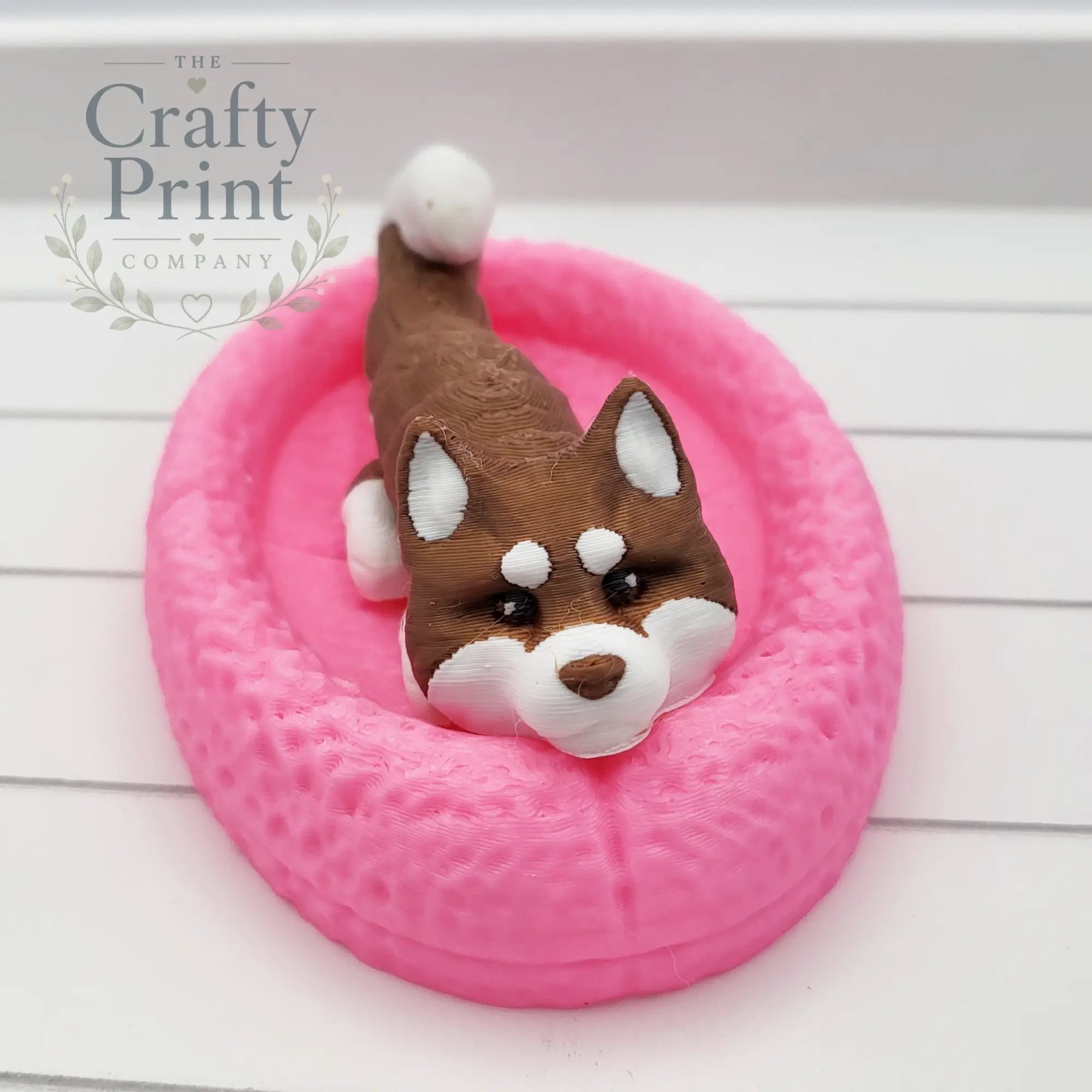 Alaskan Malamute Articulated Flexi Keyring