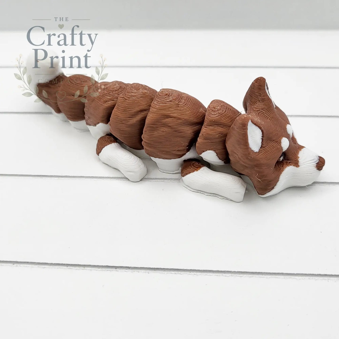 Alaskan Malamute Articulated Flexi Keyring