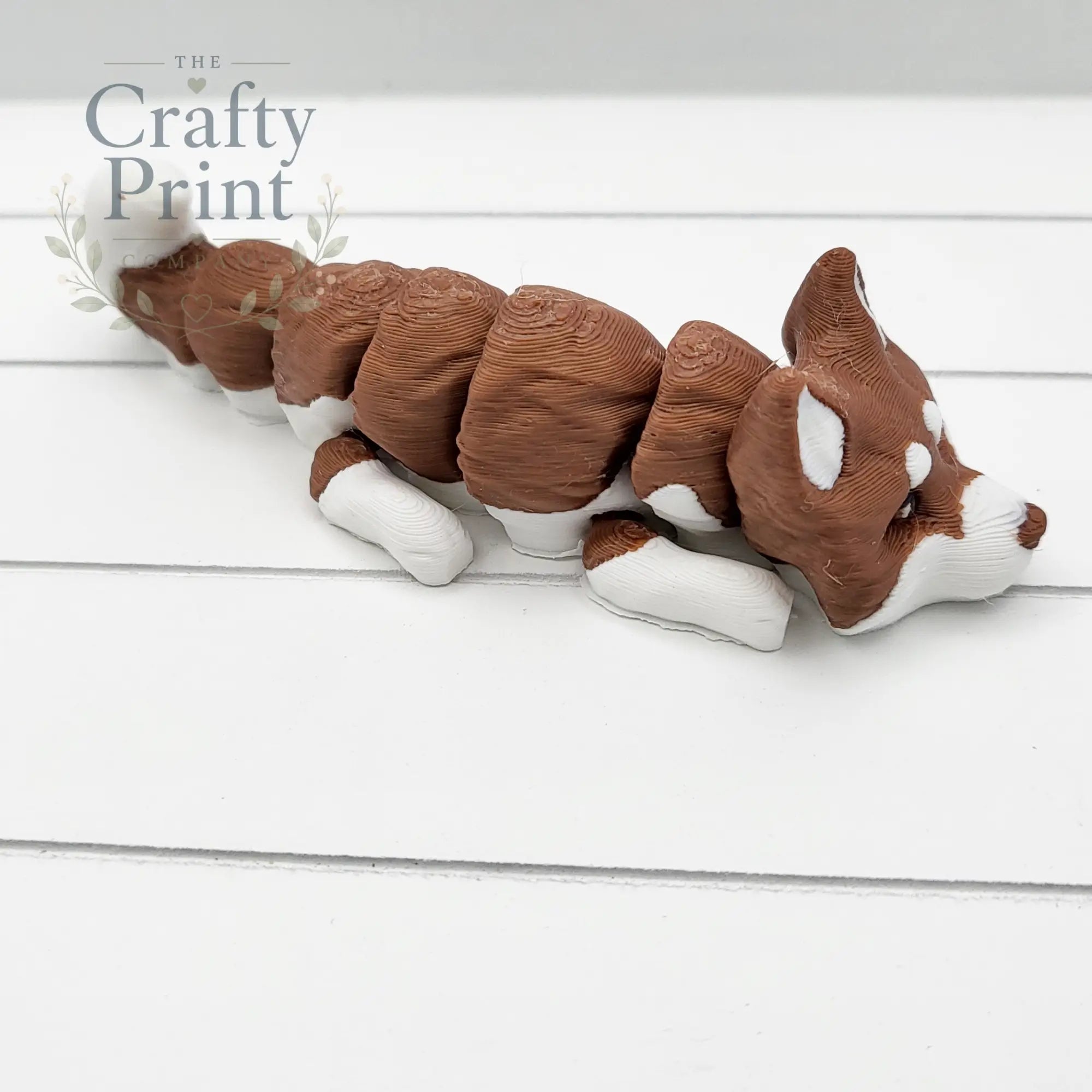 Alaskan Malamute Articulated Flexi Keyring