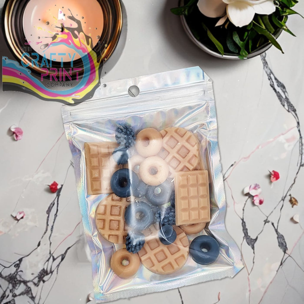 Bag of Blueberry Muffin Scent Waffle Donut Chocolate Shape