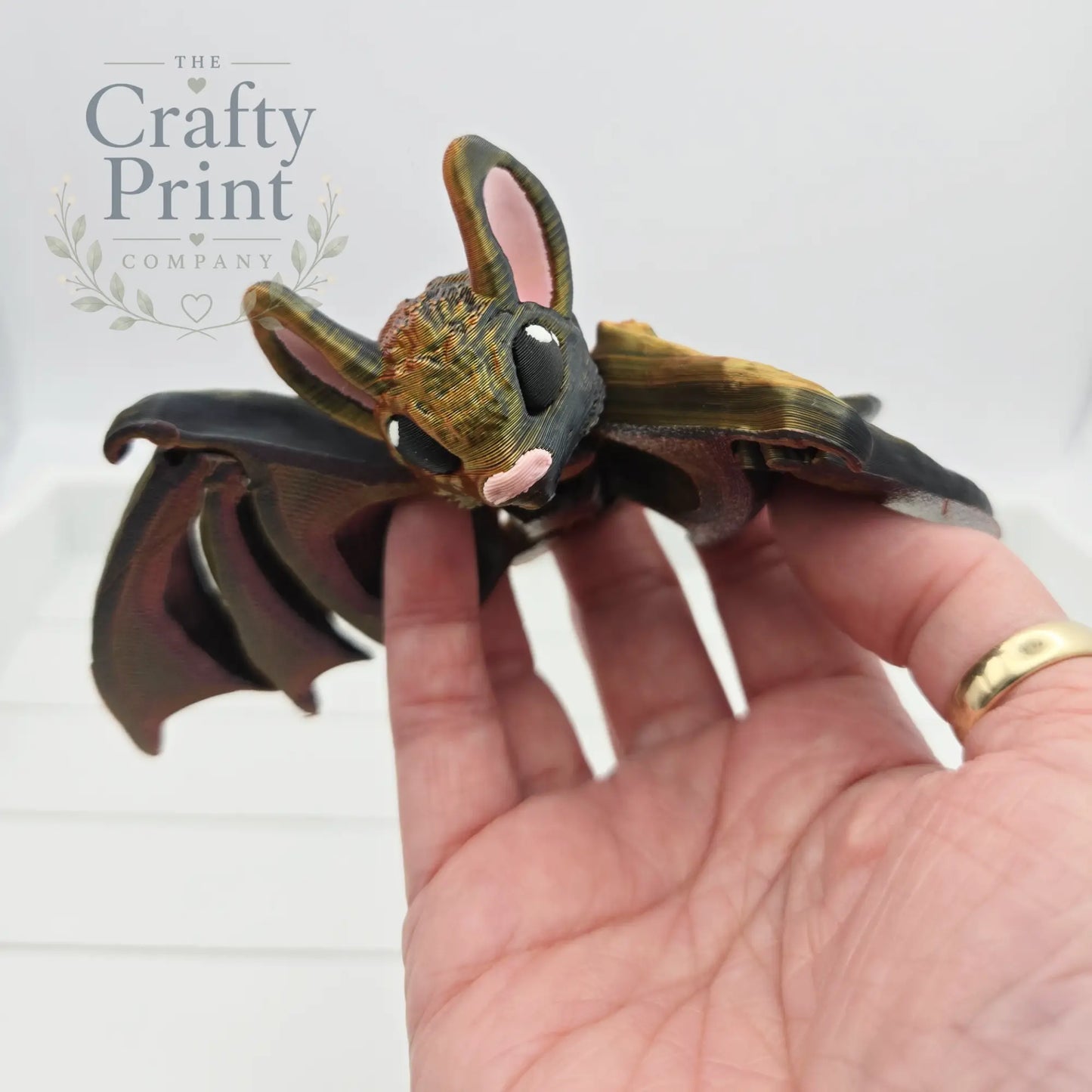Bat Articulated Flexi Fidget Toy