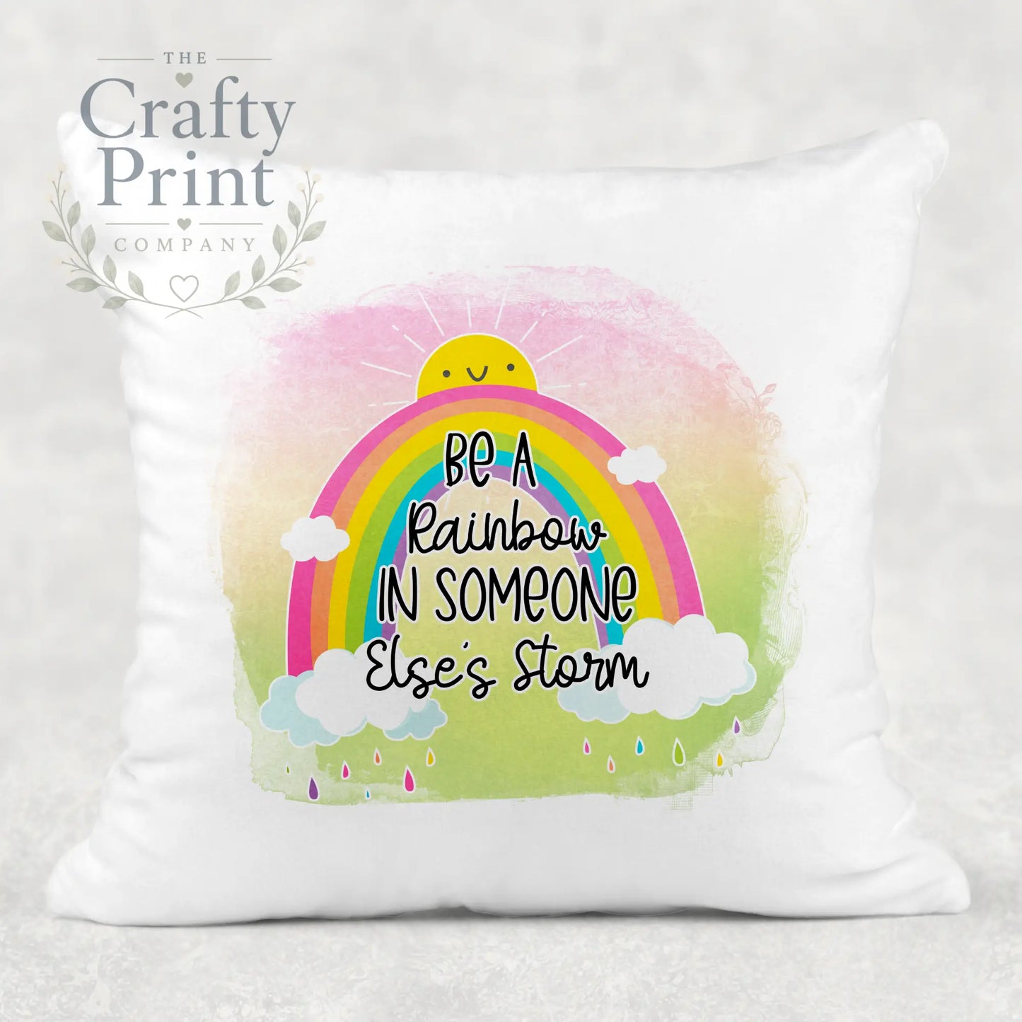 Be a Rainbow Cushion - Chair & Sofa Cushions