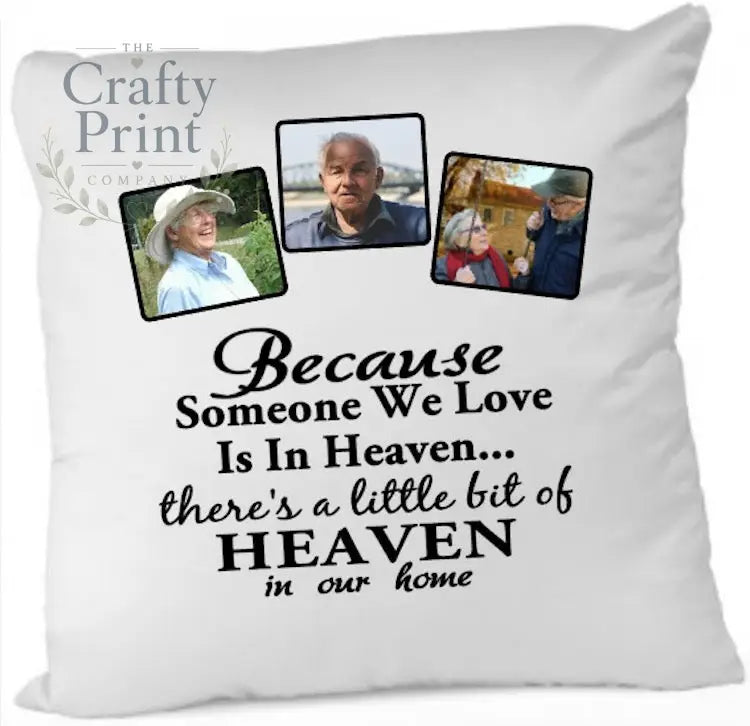 Because Someone we love memorial Cushion - Chair & Sofa