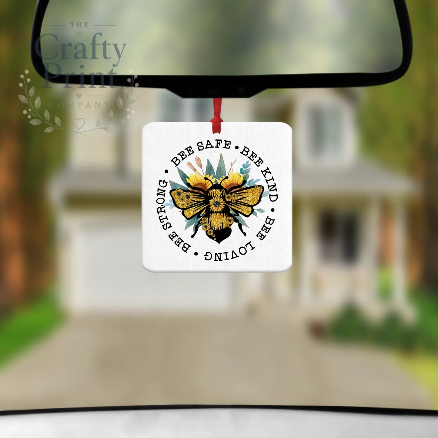 Bee Safe Kind Car Air Freshener - Vehicle Fresheners