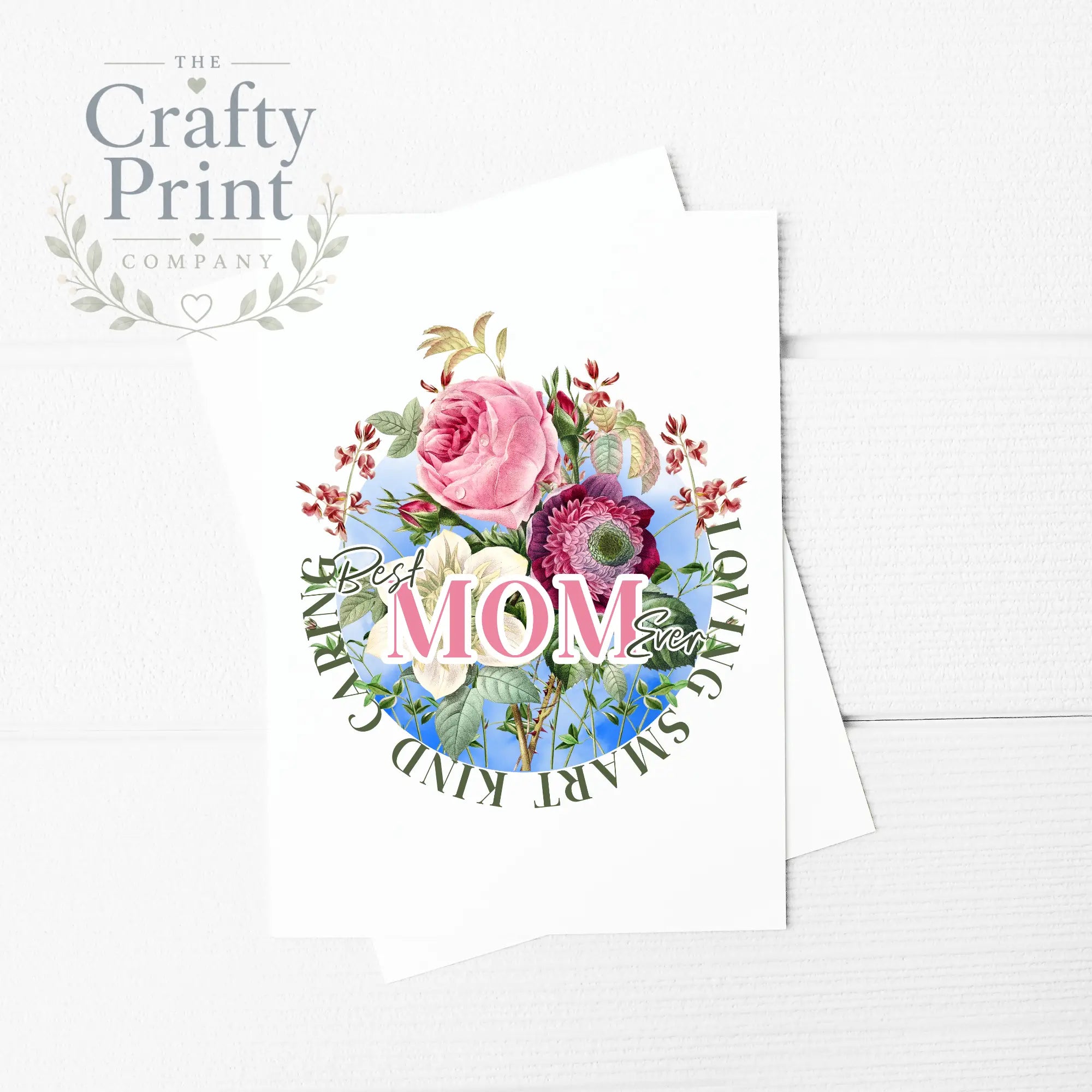 Best Mom Ever Loving A5 Card & Envelope - Greeting Note