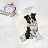 Border Collie Keyring – Cute Dog Keychain Gift for Lovers