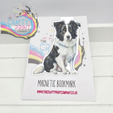 Border Collie Magnetic Bookmark - Bookmarks