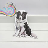 Border Collie Magnetic Bookmark - Bookmarks