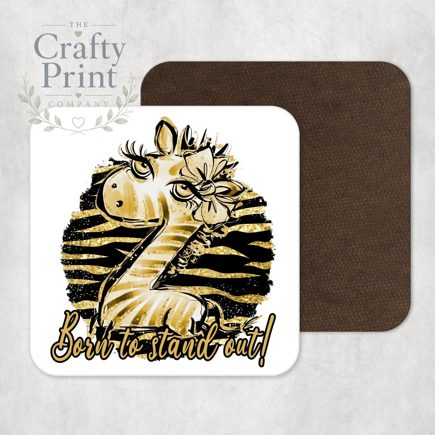 Born to stand out Giraffe Coaster - Coasters