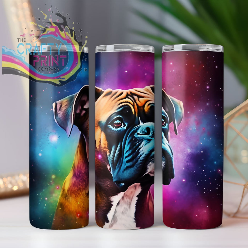 Boxer Galaxy Design 20oz Tumbler