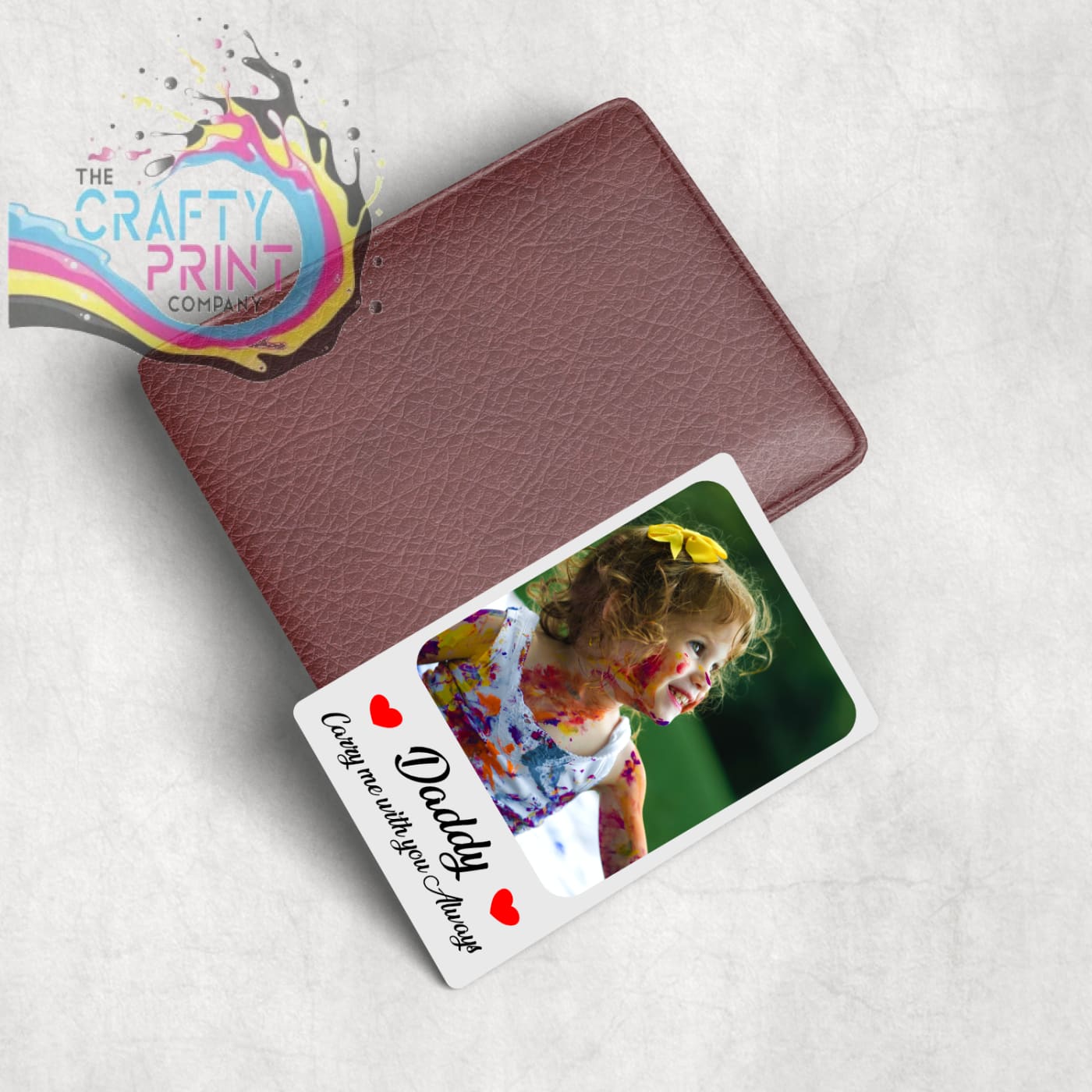 Carry me with you Always Personalised Card for Purse