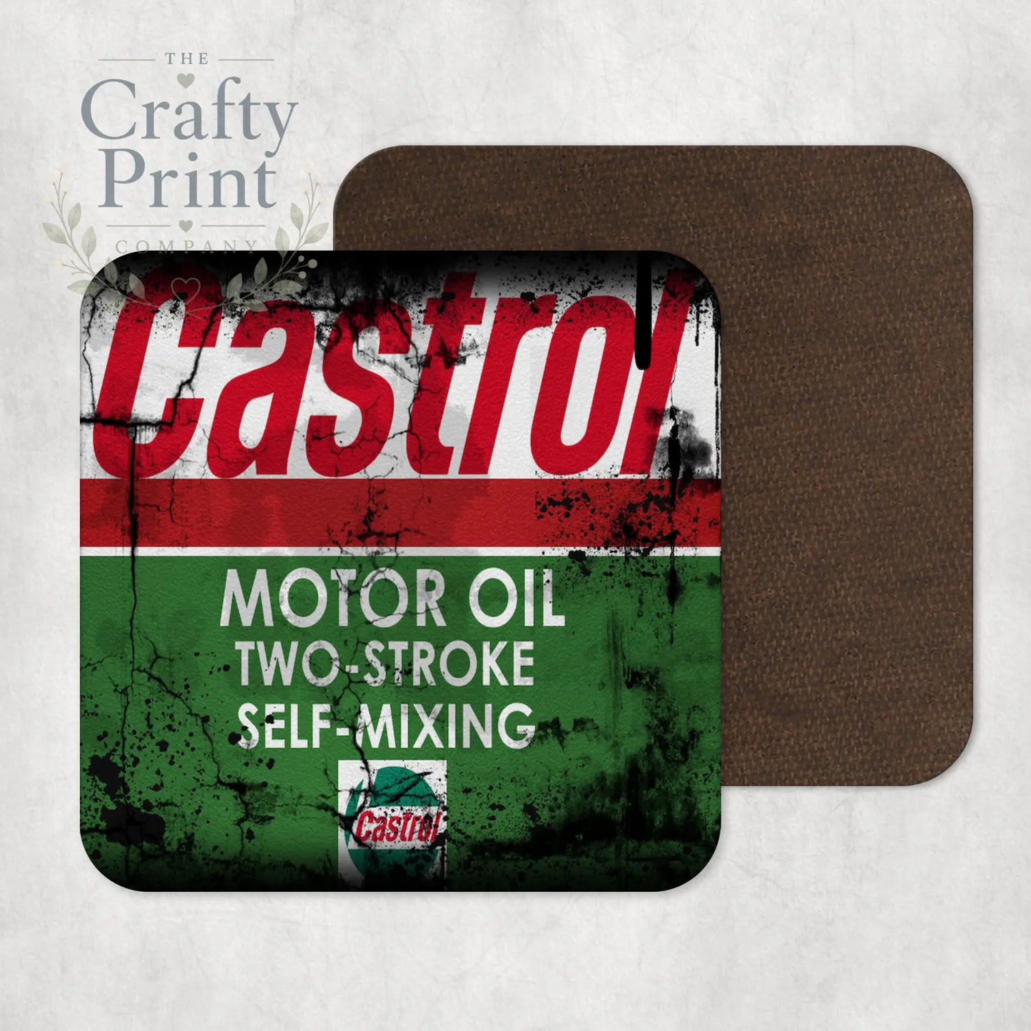 Castrol Dirty Coaster - Coasters