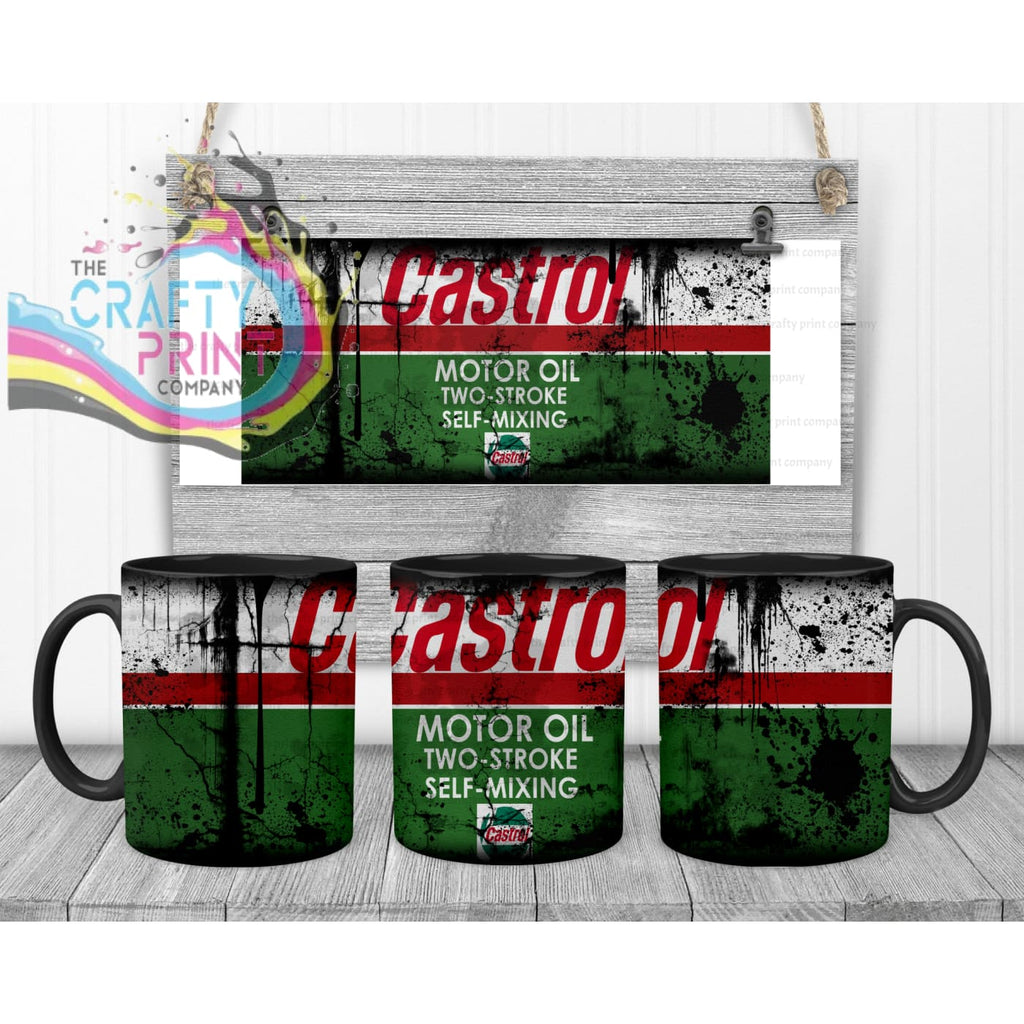 Castrol Dirty Mug - Black Handle & Inner Mugs